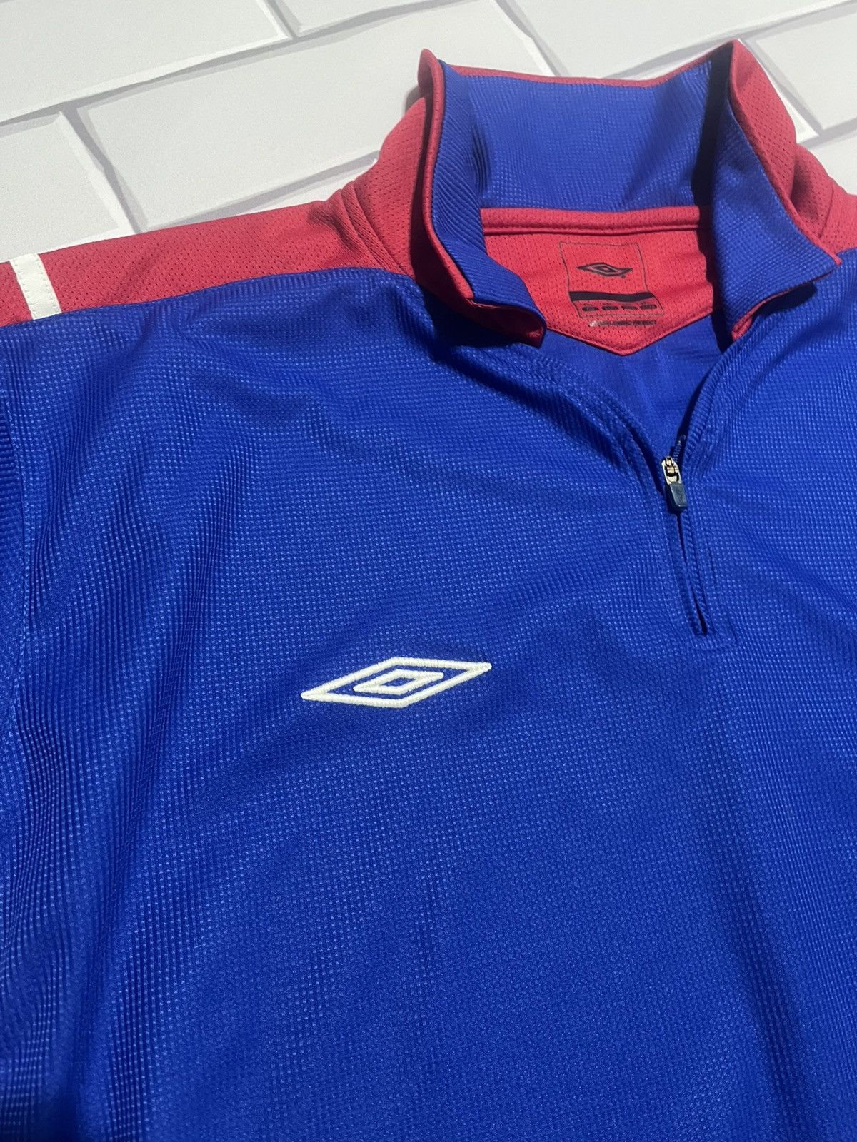 Umbro Rangers zip 1/4 zip Umbro T-shirt Size US XXL / EU 58 / 5 - 3 Thumbnail