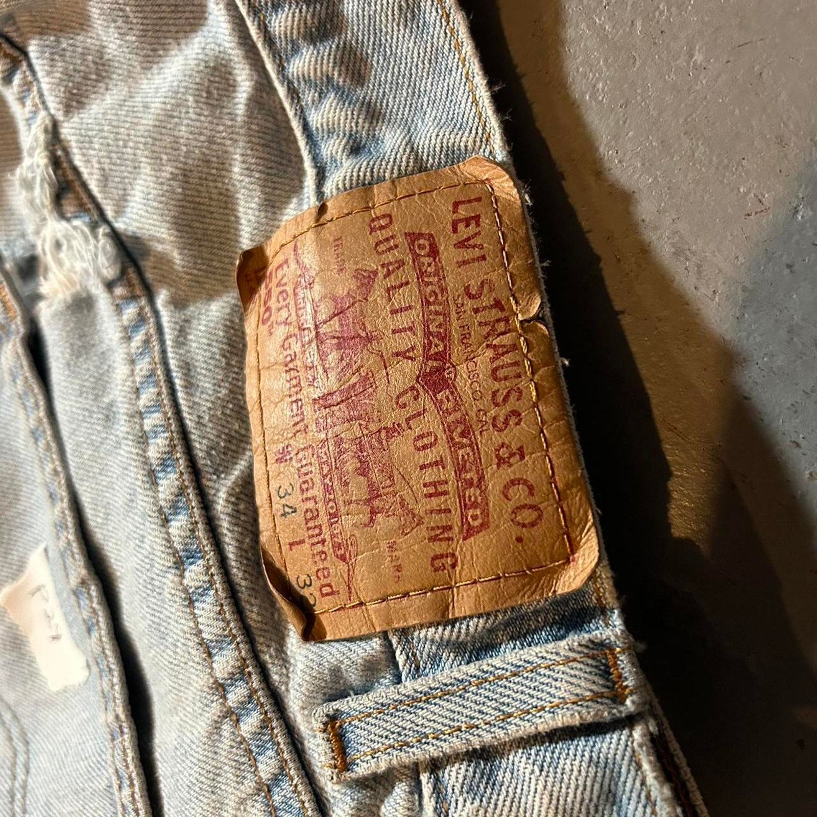 Levi's 90s levis 550 jeans large Size US 34 / EU 50 - 3 Thumbnail