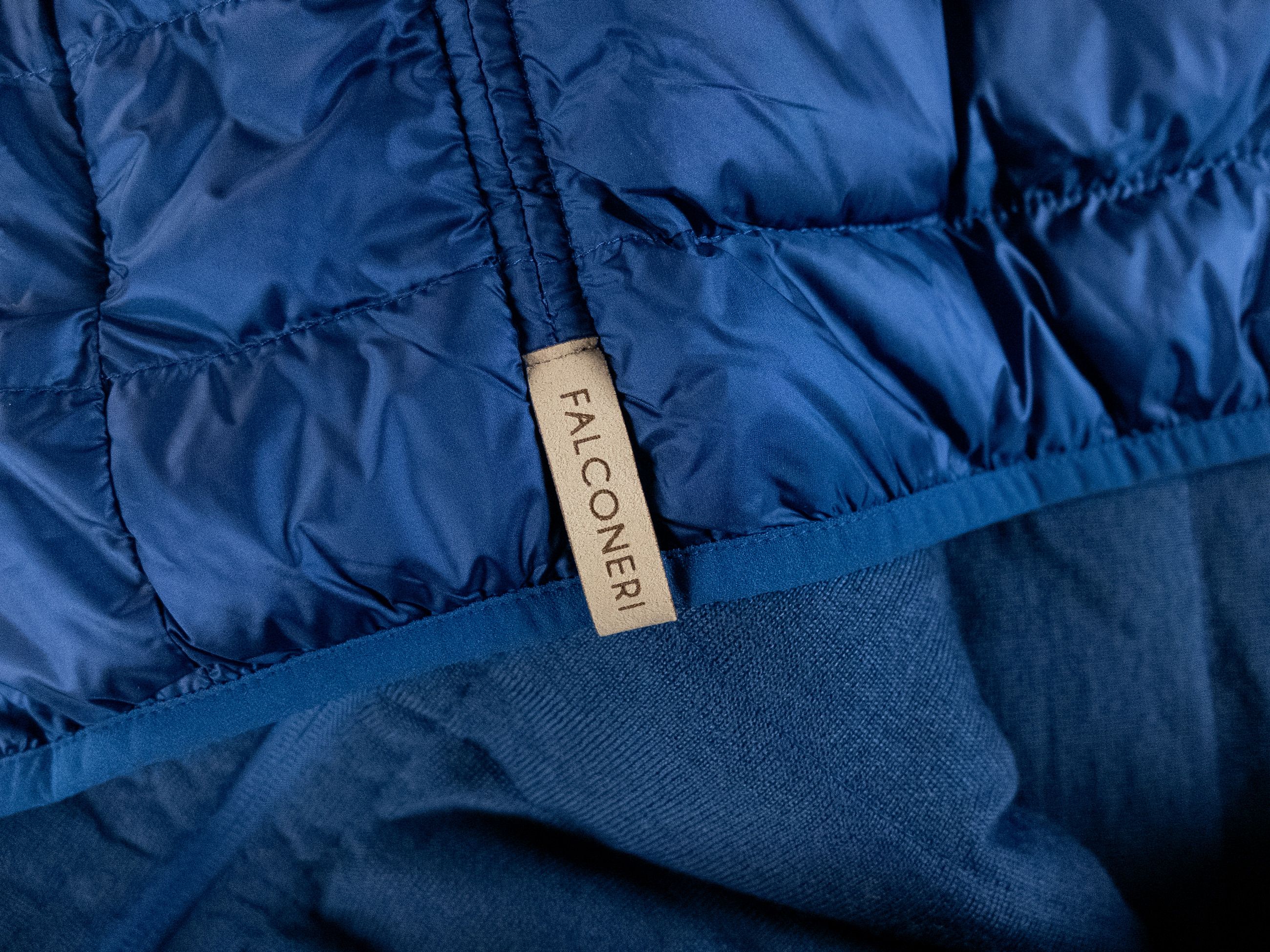 Other FALCONERI blue reversible cashmere & nylon vest Medium Size US M / EU 48-50 / 2 - 5 Thumbnail