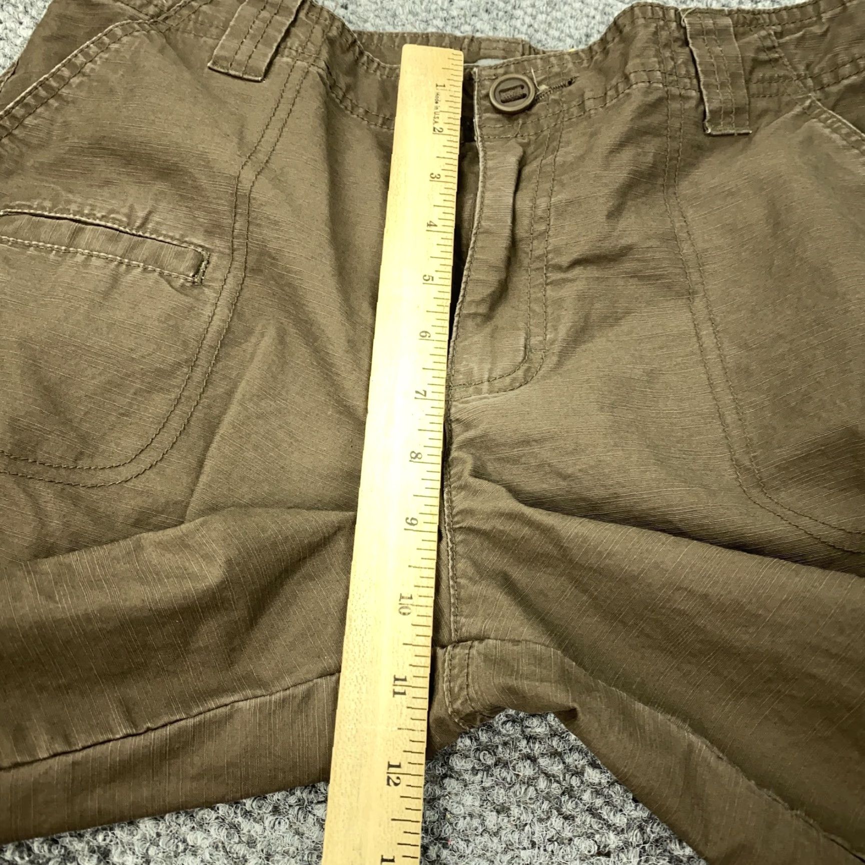 Vintage Cabelas Cargo Pants Womens 10 Brown Cotton Tencel Hiking Outdoor Casual Size 32" / US 10 / IT 46 - 5 Thumbnail