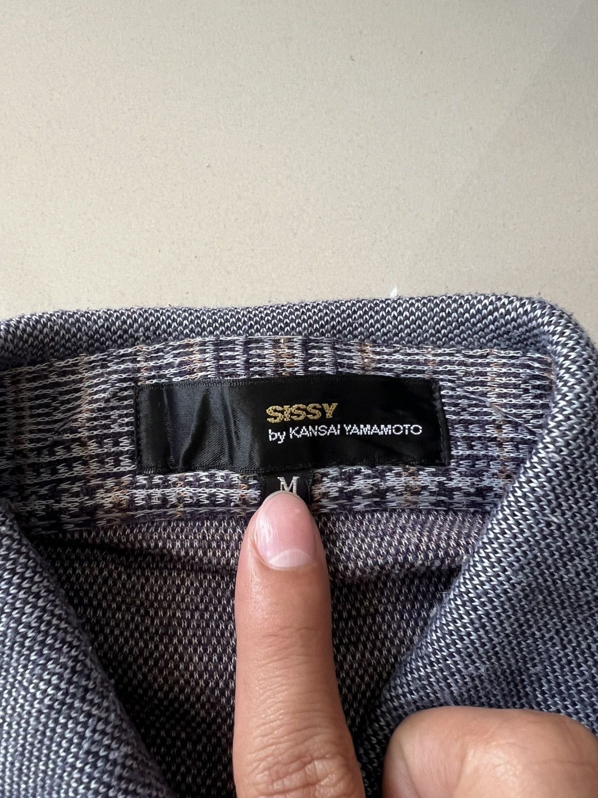 Japanese Brand Sissy By Kansai Yamamoto Polo Longsleeves Size US M / EU 48-50 / 2 - 4 Thumbnail