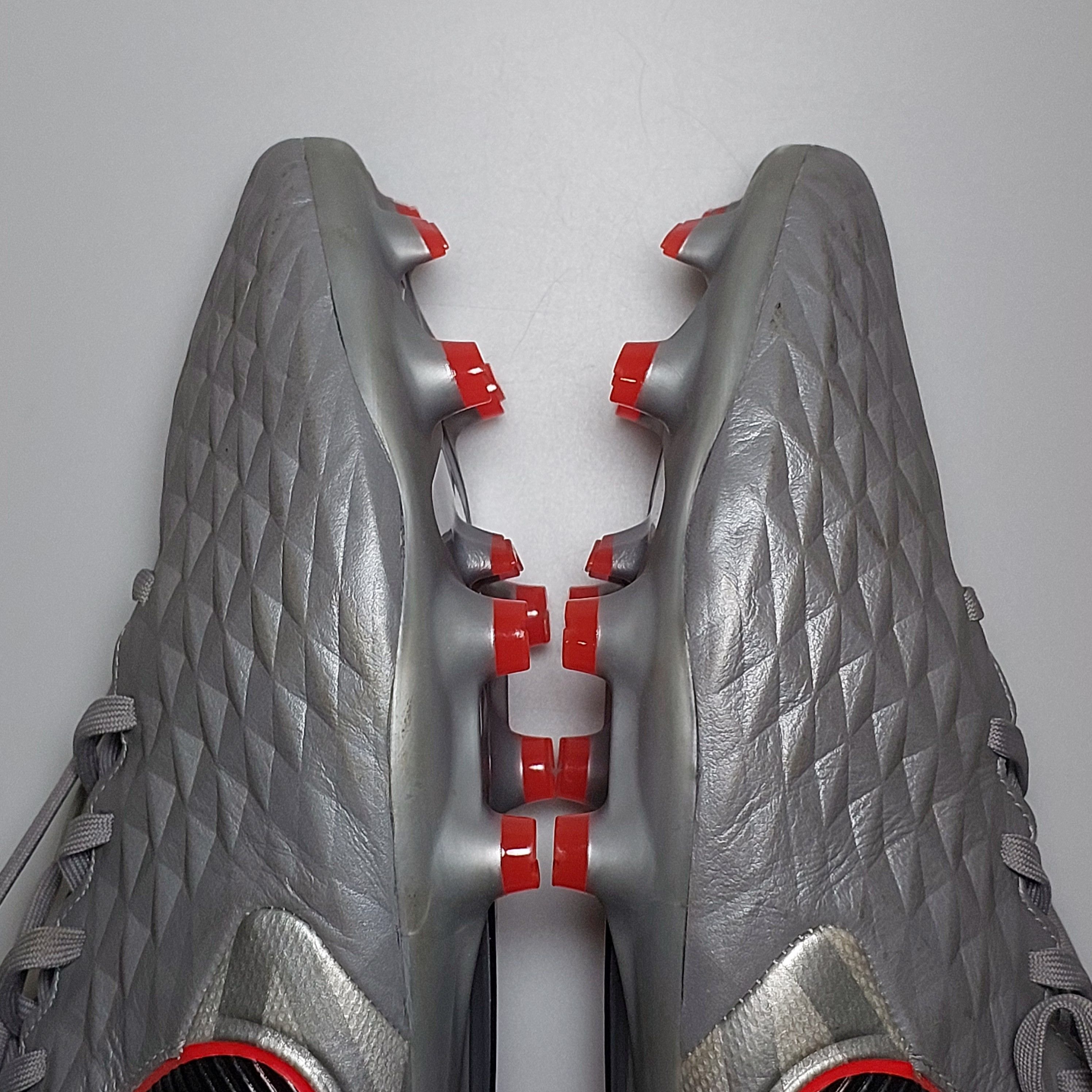 Nike Tiempo Legend 8 Pro FG 'Metallic Grey Crimson' US12 UK11 Size US 12 / EU 45 - 8 Thumbnail