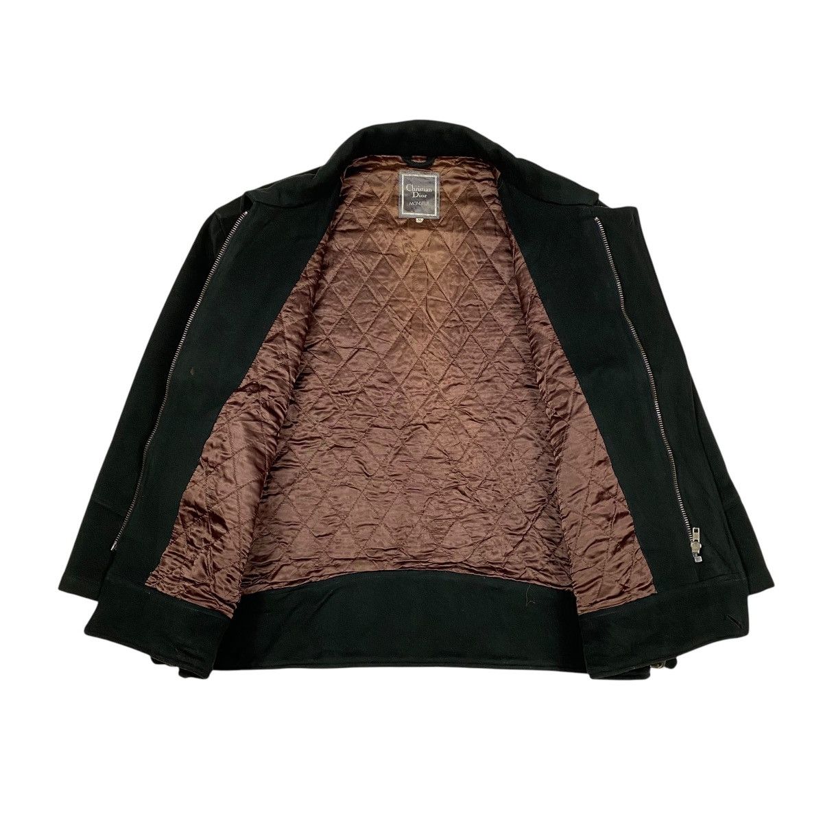Christian Dior Monsieur × Vintage Christian Dior Monsieur Wool Flight Work Jacket Size US M / EU 48-50 / 2 - 3 Thumbnail