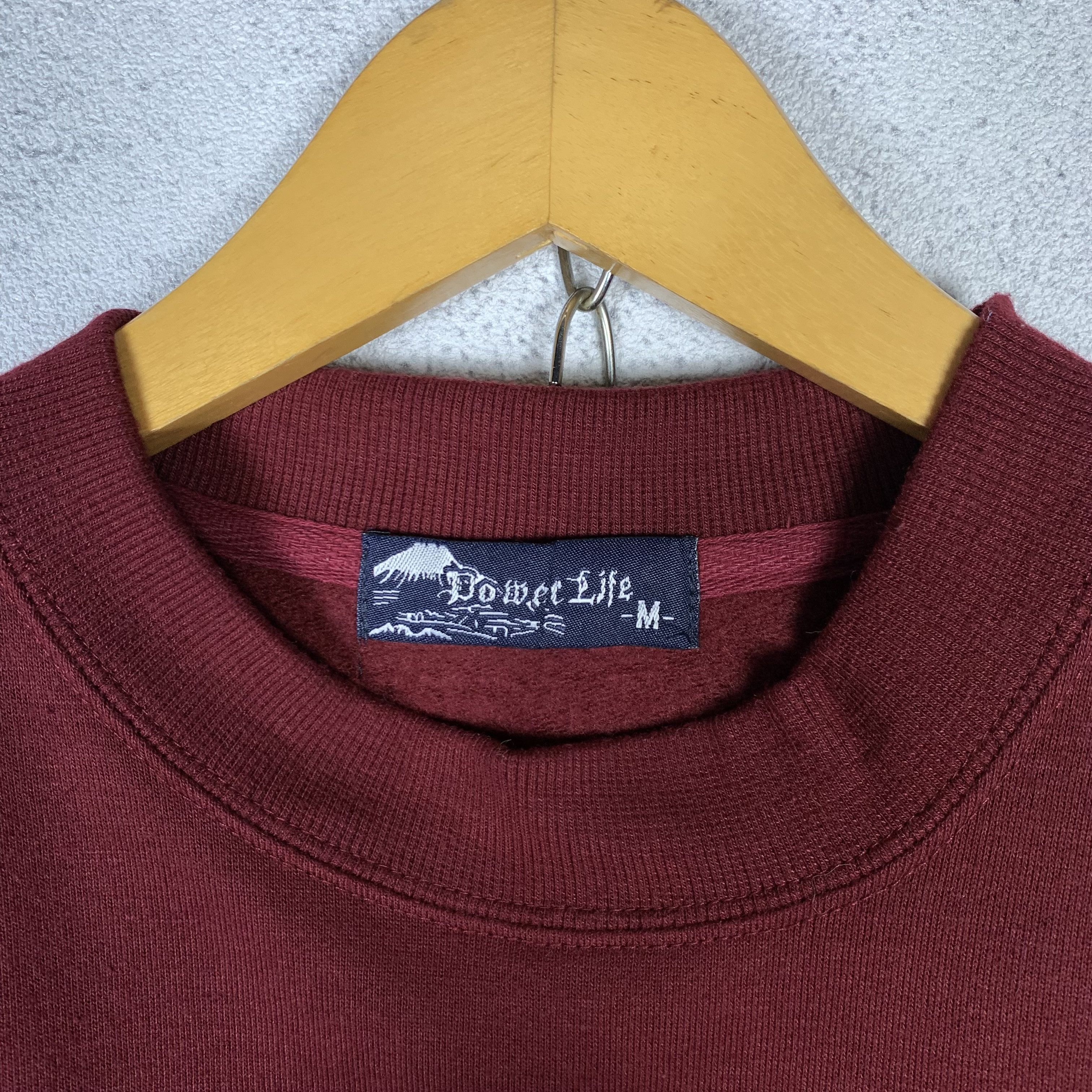 Japanese Brand Power Life Koi Sukajan Japanese Brand Sweatshirt Crewneck Size US M / EU 48-50 / 2 - 5 Thumbnail