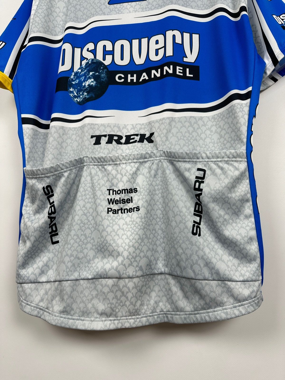 Nike 2005 Vintage Nike Discovery Channel AMD Cycling Jersey Size US XXL / EU 58 / 5 - 20 Thumbnail