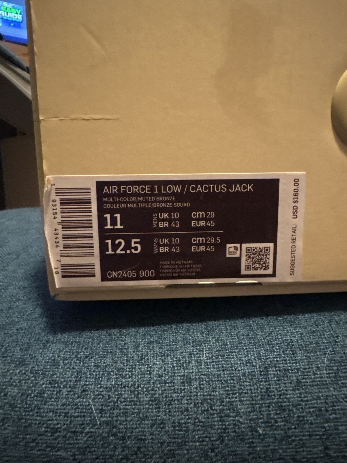 Jordan Brand × Nike × Travis Scott Travis Scott Air Force one Size US 11 / EU 44 - 8 Thumbnail