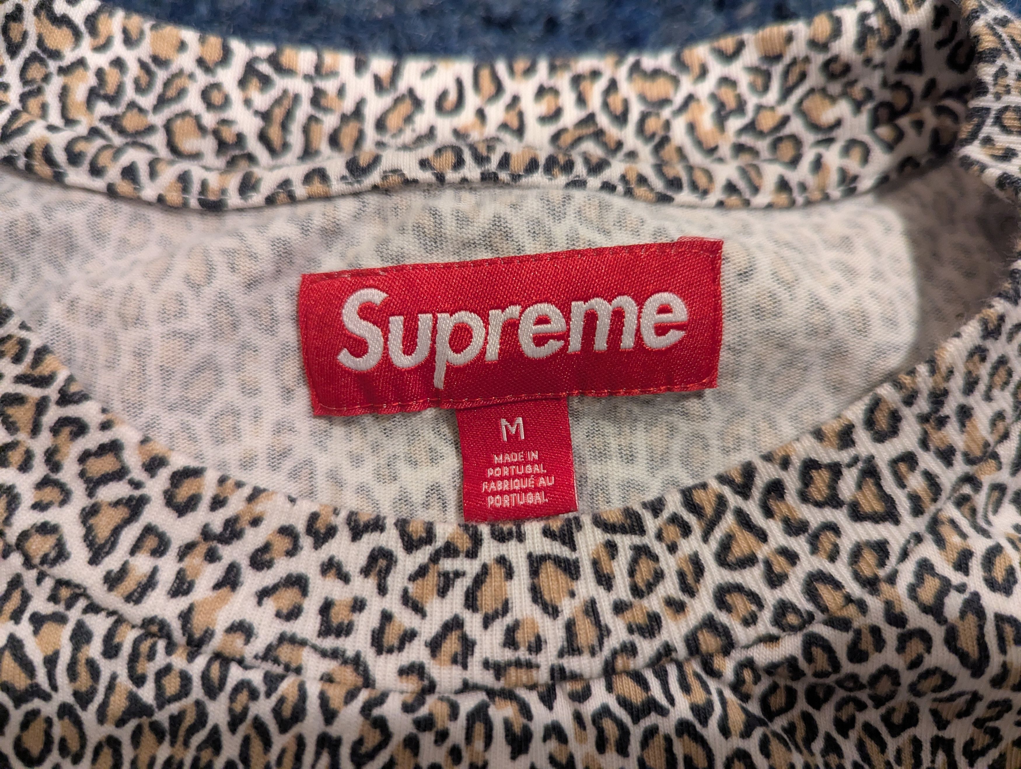 Supreme Supreme Small Box Tee in Leopard Size US M / EU 48-50 / 2 - 3 Thumbnail