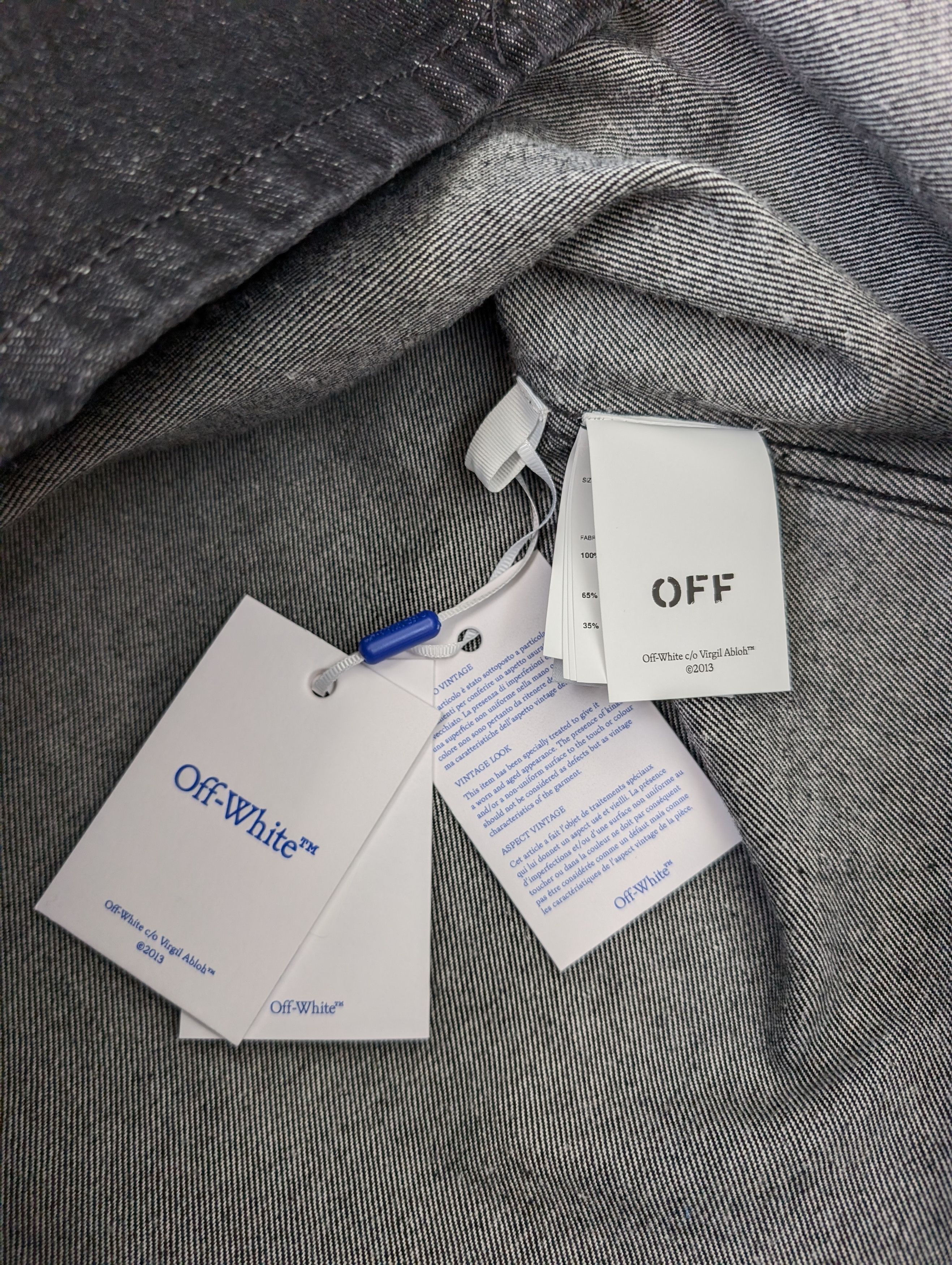Off-White Off White denim shirt Size US M / EU 48-50 / 2 - 8 Thumbnail