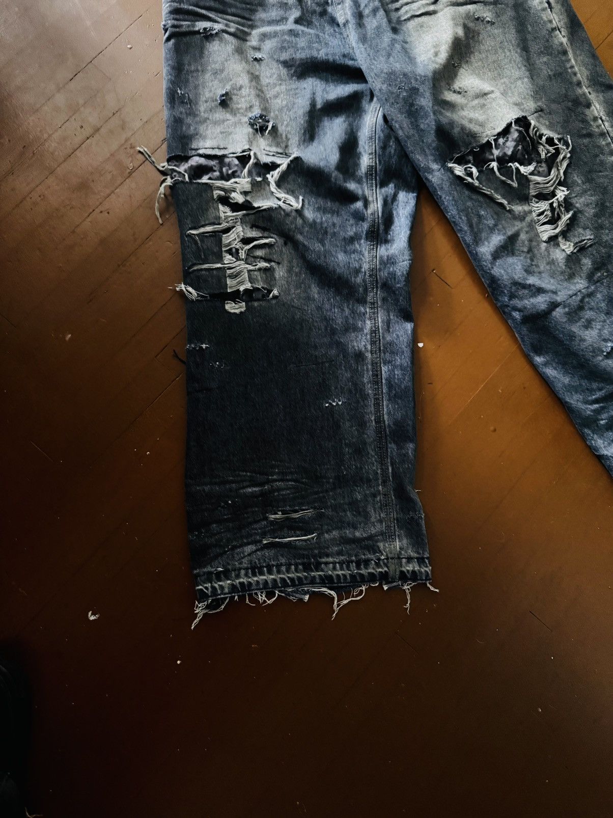 Other wide leg rip jeans Size US 32 / EU 48 - 2 Thumbnail