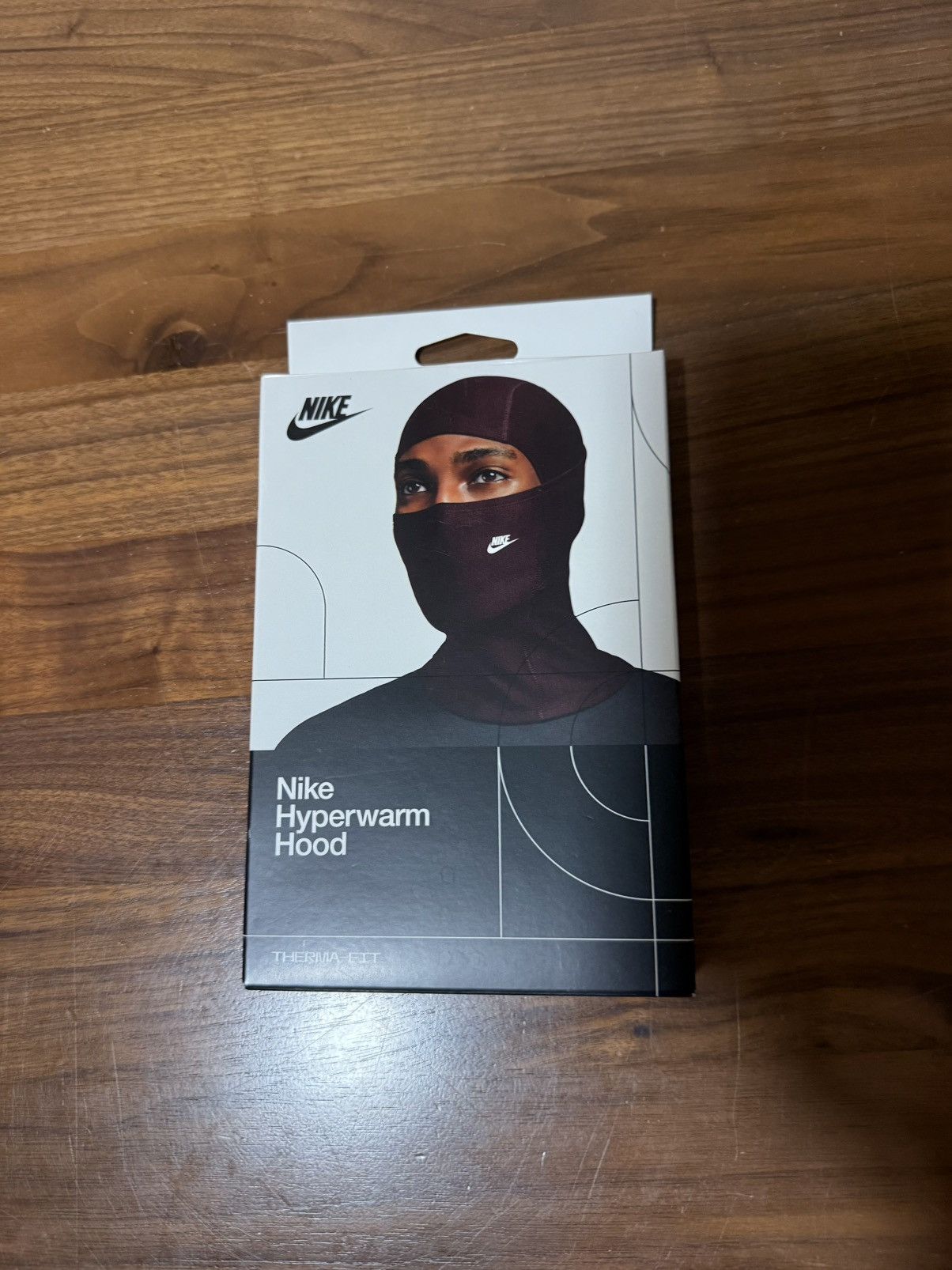 Nike Nike Pro Hyperwarm Hood Dark Red Burgundy Balaclava shiesty Size ONE SIZE - 4 Thumbnail