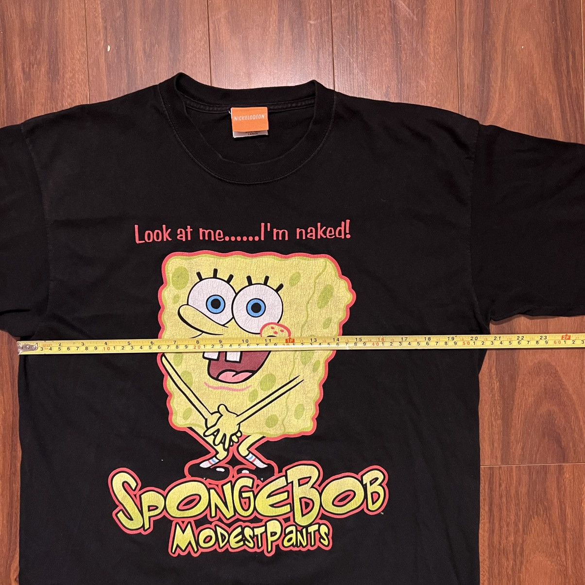 Nickelodeon Vintage Y2K Modest SpongeBob SquarePants Shirt Nickelodeon Size US L / EU 52-54 / 3 - 2 Thumbnail