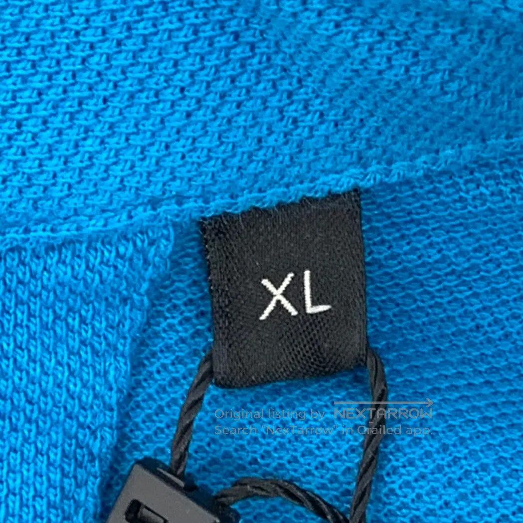 Ermenegildo Zegna Zegna Blue Logo Letter Embroidery Cotton Collar Short Slee Size US XL / EU 56 / 4 - 7 Thumbnail