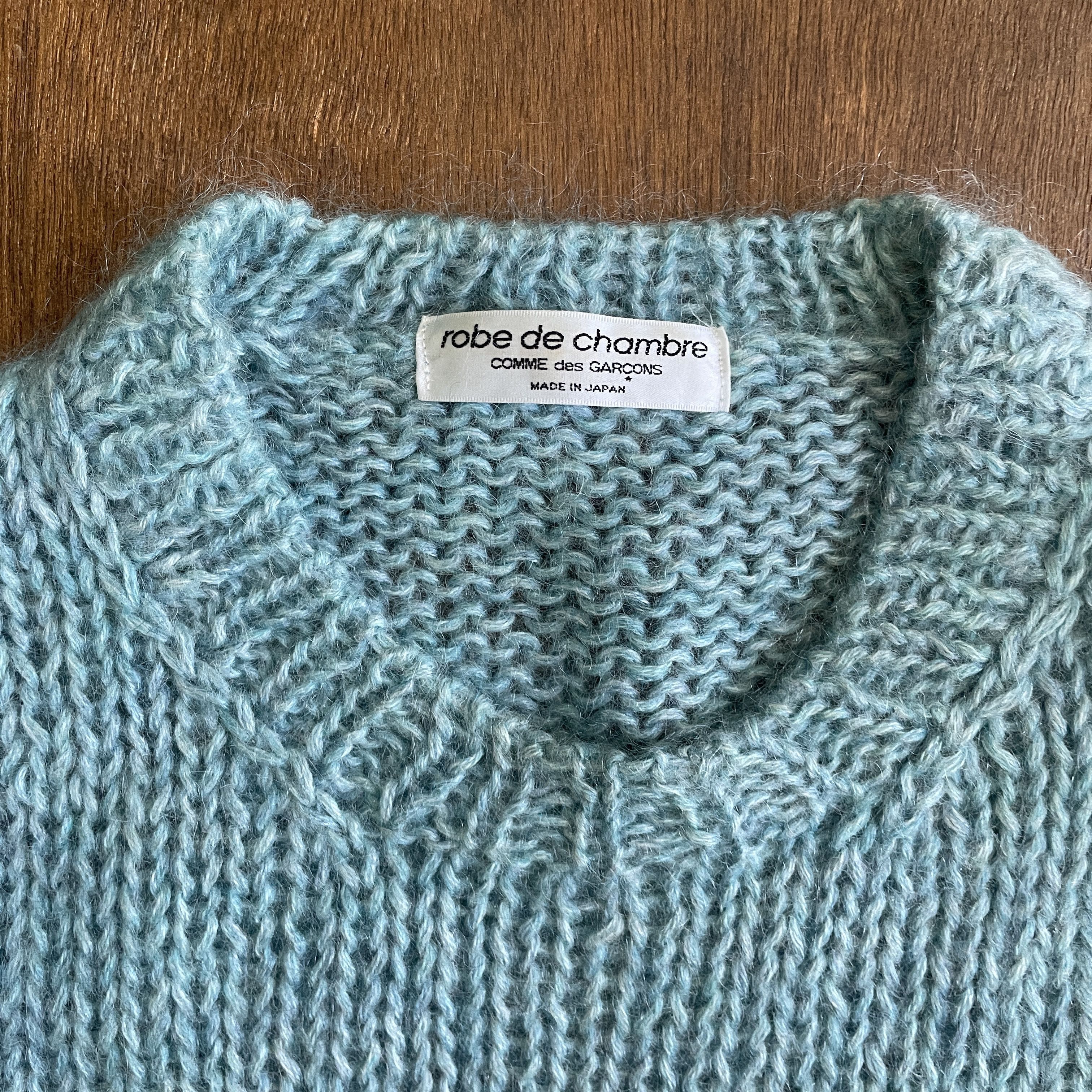 Comme des Garcons COMME des GARCONS Robe de Chambre 1999 Mohair Thick Sweaters Size S / US 4 / IT 40 - 3 Thumbnail