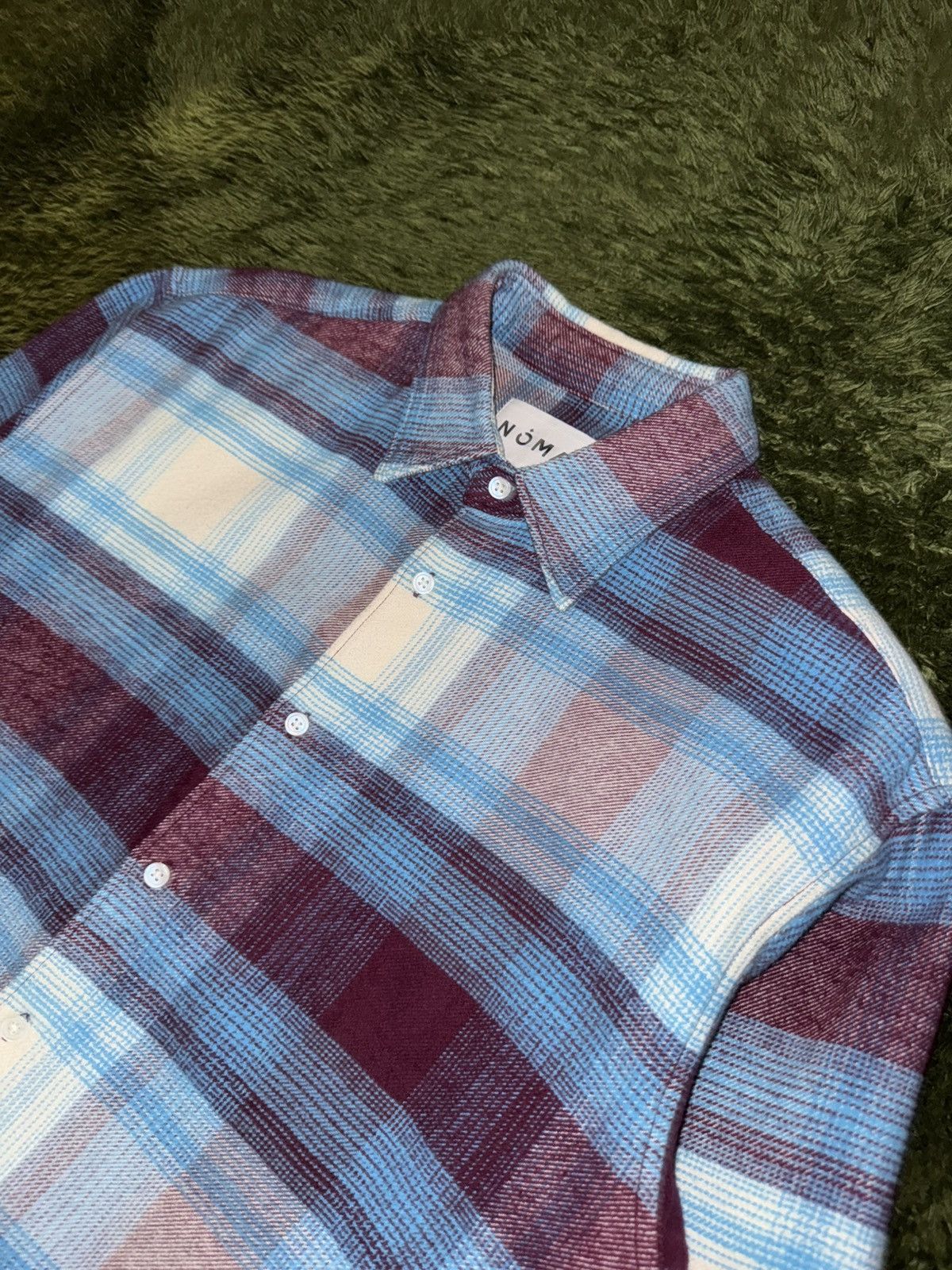 NOMA t.d [3] NOMA t.d. Multi Check Flannel Shirt Size US XL / EU 56 / 4 - 2 Thumbnail
