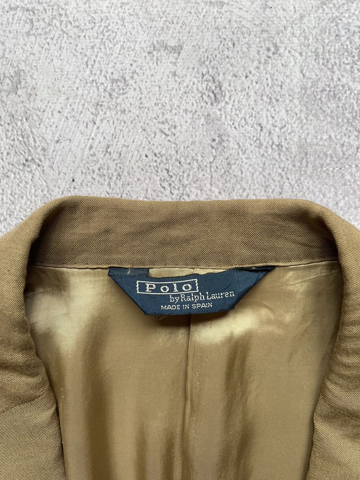 Polo Ralph Lauren Vintage 90s Polo Ralph Lauren Linen/Viscose Blazer Size L Size 50R - 9 Thumbnail