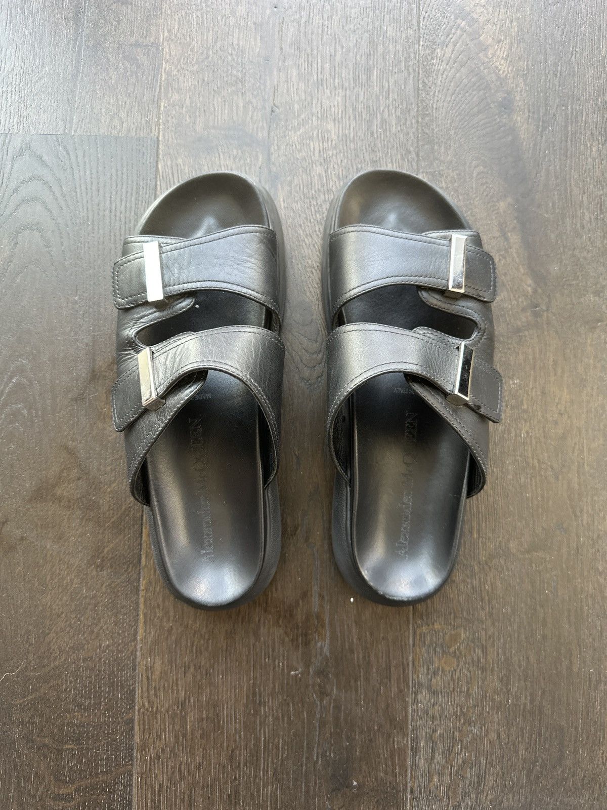 Alexander McQueen Black sandal Size US 9 / EU 42 - 7 Thumbnail