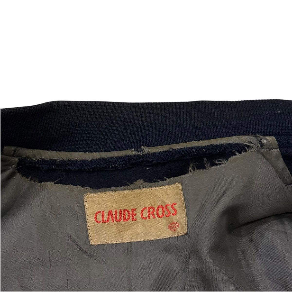 Japanese Brand Vintage Claude Cross Mens Wool Leather Varsity Jacket Size US L / EU 52-54 / 3 - 19 Thumbnail