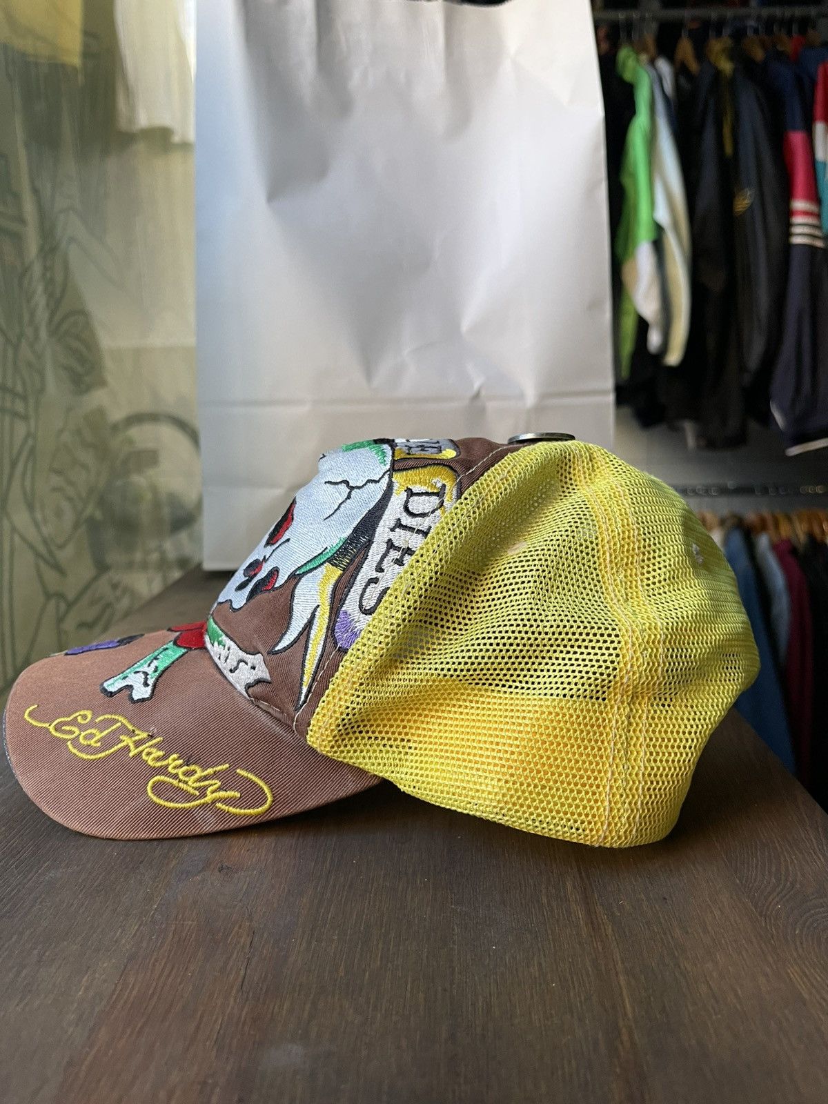 Ed Hardy Ed Hardy Trucker Hat Size ONE SIZE - 3 Thumbnail