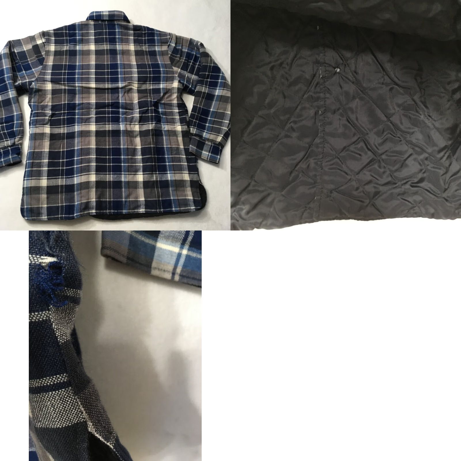 Lumberjack VINTAGE Lumber Jack Shirt Men's medium blue Acrylic Plaid Outdoor 90s Size US M / EU 48-50 / 2 - 8 Thumbnail
