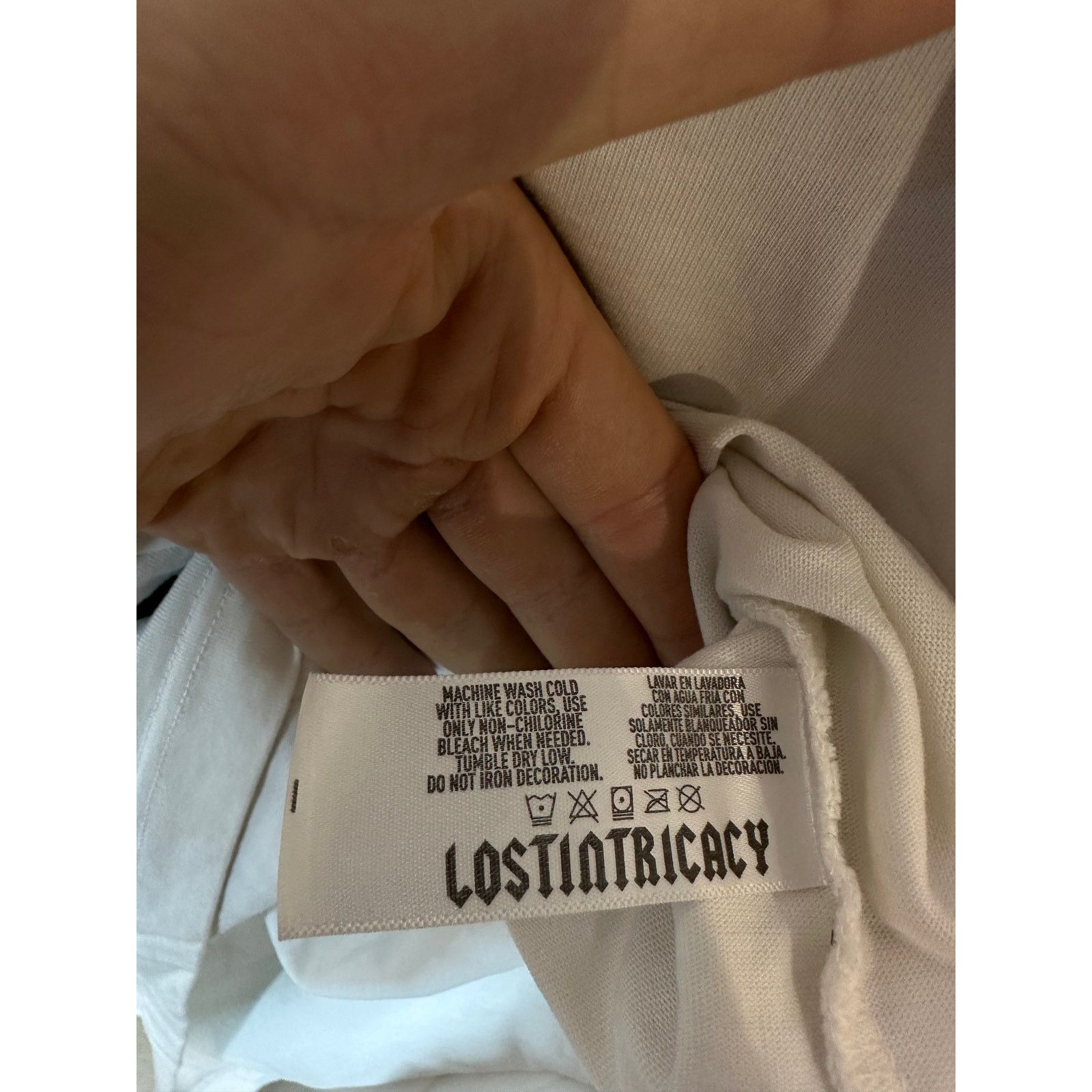 Other Lost Intricacy LS White Benjamin Franklin Used XXL Size US XXL / EU 58 / 5 - 4 Thumbnail