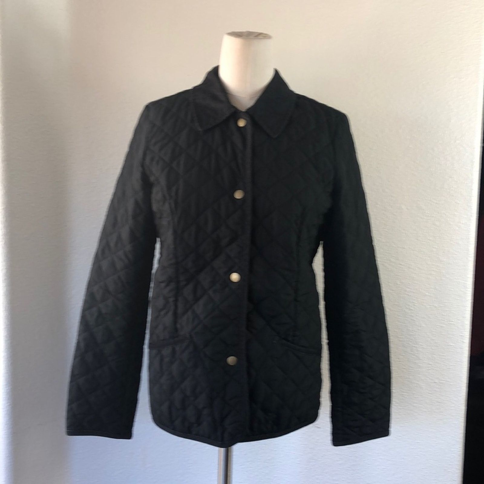 Old Navy Old Navy Quilted black chore coat classic light weight sz S Size S / US 4 / IT 40 - 1 Thumbnail