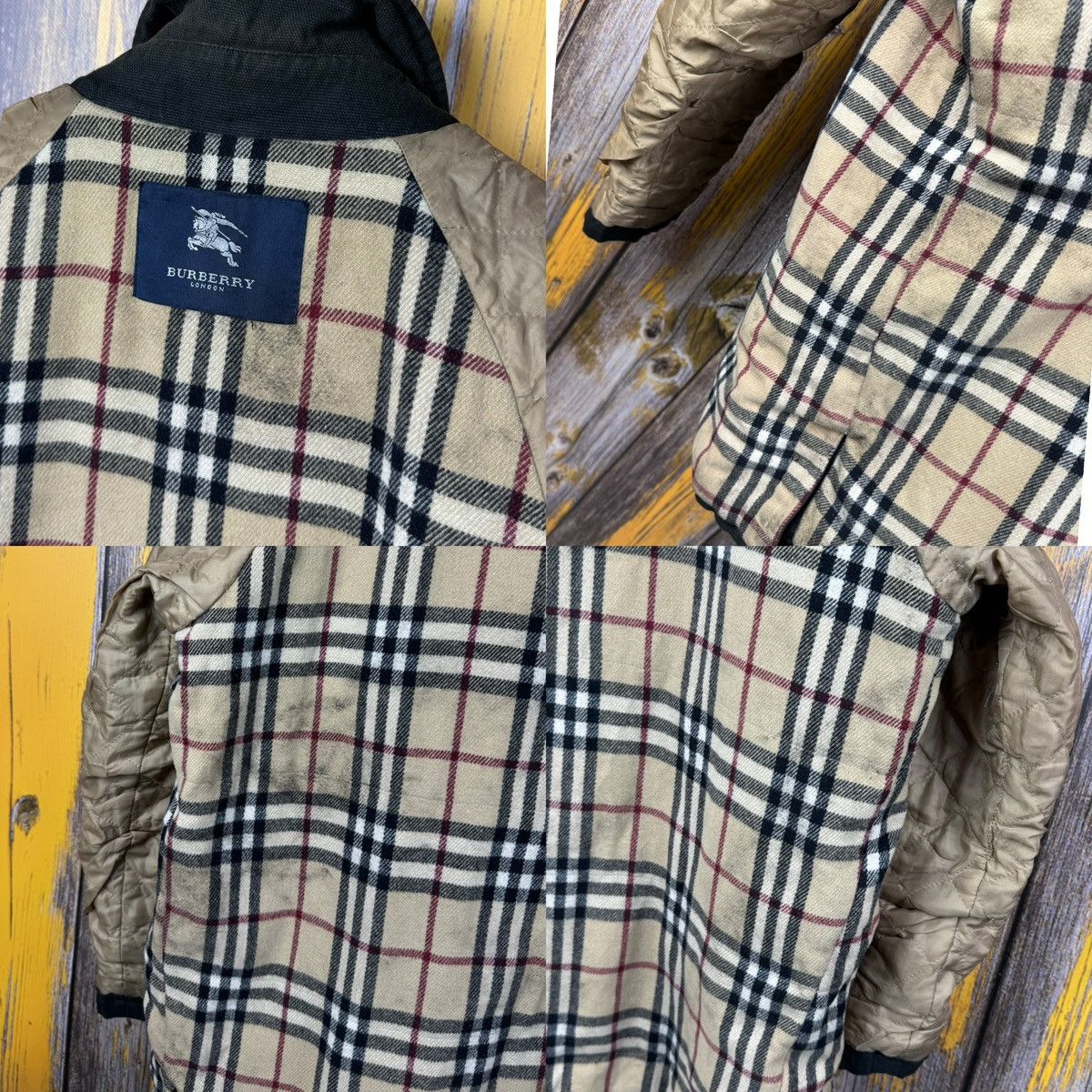Burberry Burberry London Wax Jacket Archive Vintage Size US L / EU 52-54 / 3 - 25 Thumbnail
