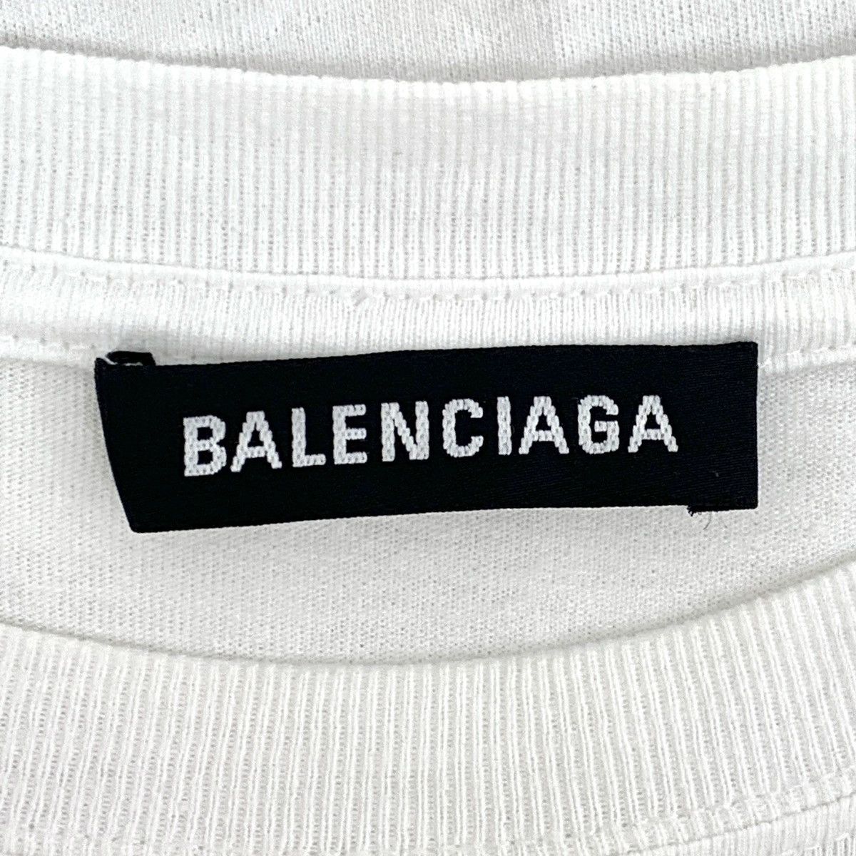 Balenciaga Balenciaga Logo Letter Print Short Sleeve T-shirt K26WX Size US XS / EU 42 / 0 - 6 Thumbnail