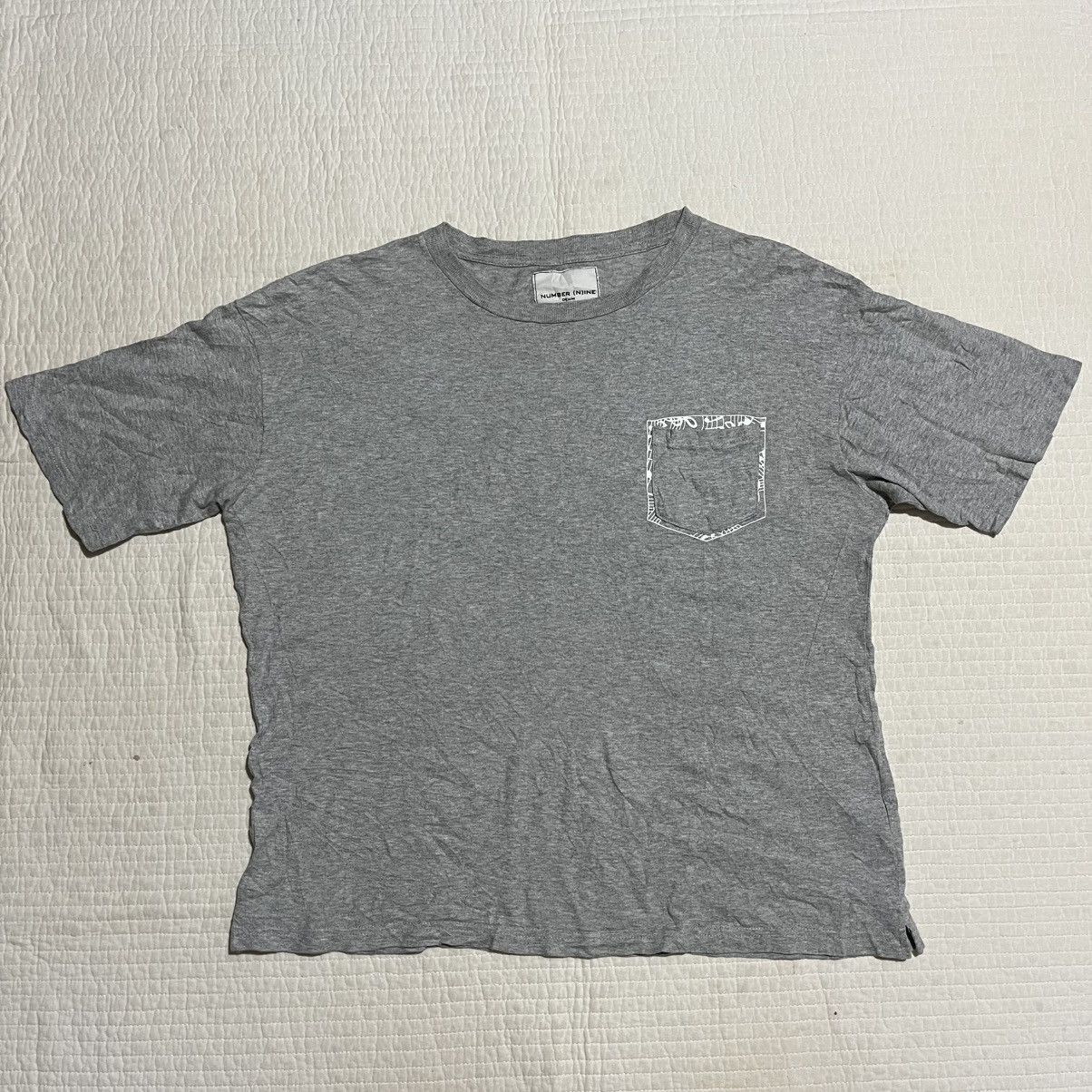 Number (N)ine ARCHIVE 2000’s NUMBER NINE MUSIC POCKET TEE Size US L / EU 52-54 / 3 - 1 Thumbnail
