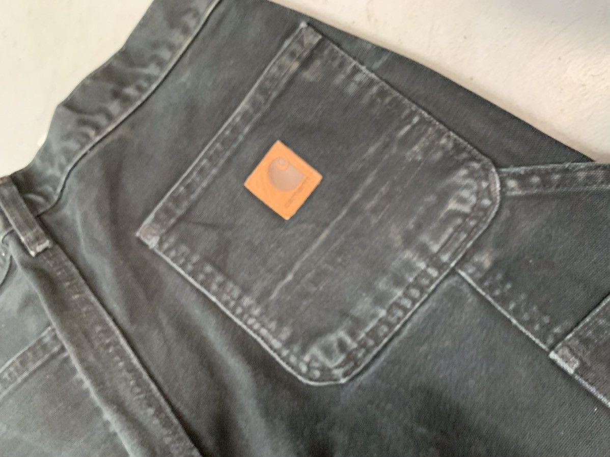 Carhartt Vintage Carhartt B11 blk carpenter workwear denim Size US 30 / EU 46 - 7 Thumbnail