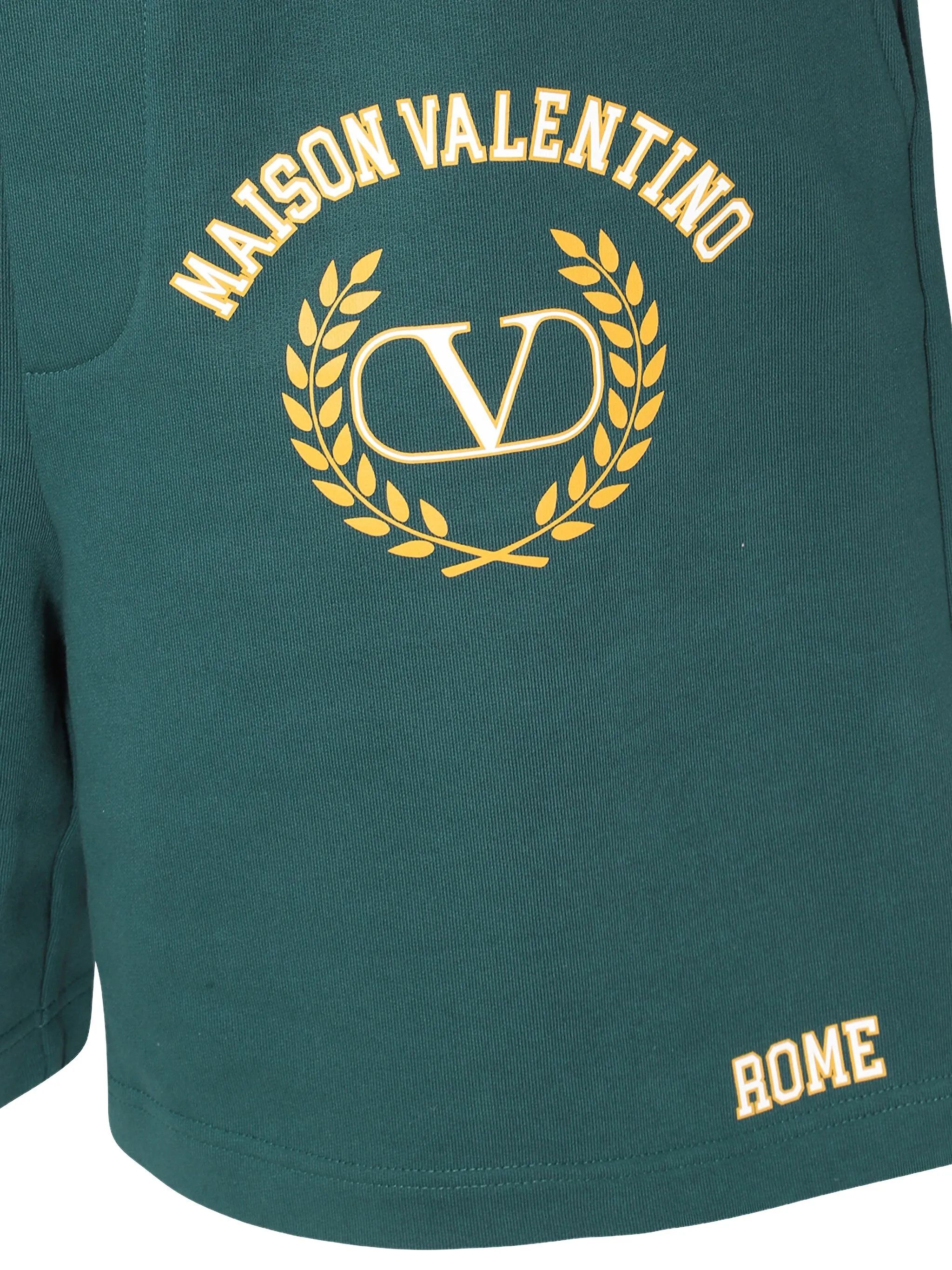 Valentino o1y0525 Logo Short in Emerald Green Size US 32 / EU 48 - 3 Thumbnail