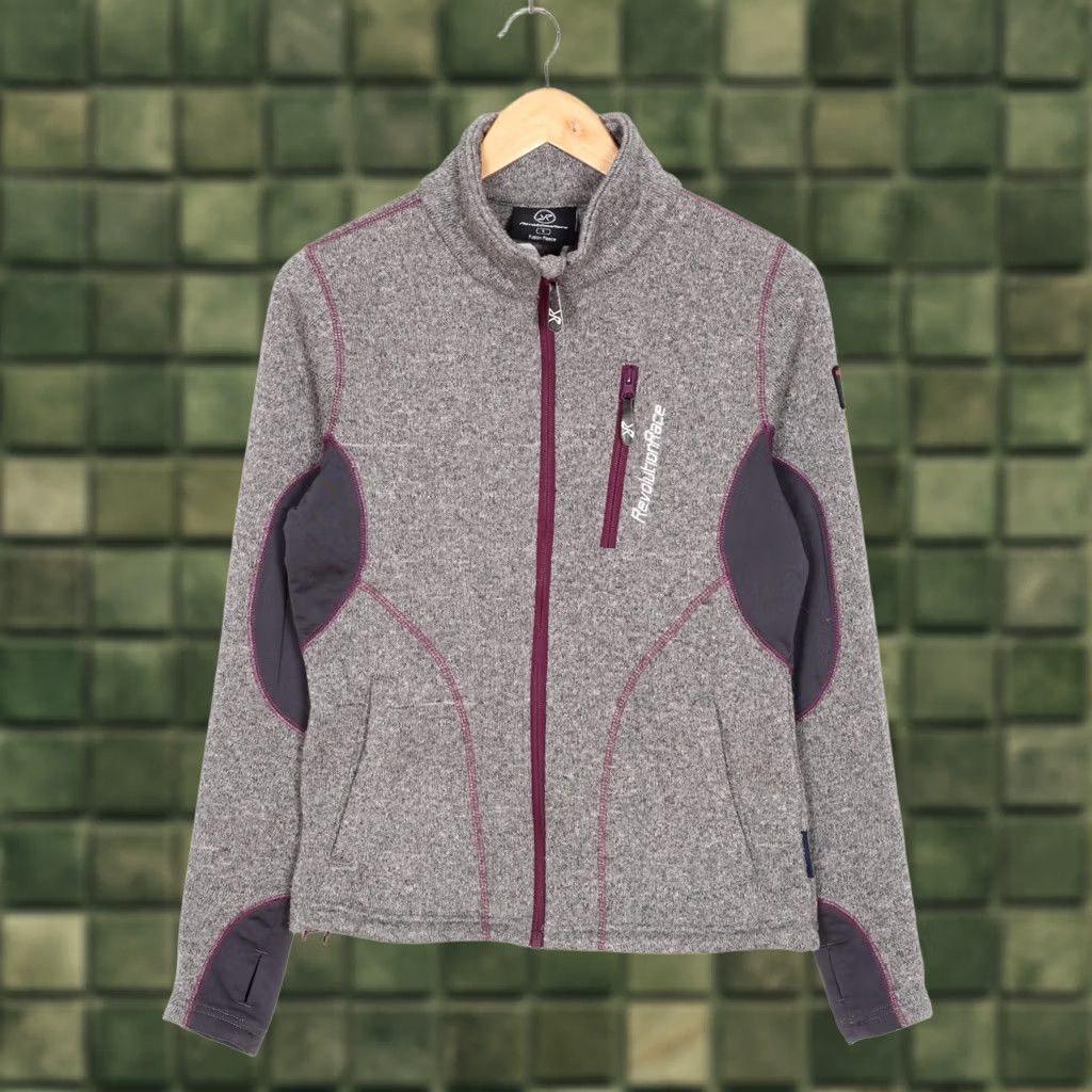 Vintage REVOLUTION RACE Fusion Fleece Jacket Women Size S VR3264 Size S / US 4 / IT 40 - 1 Thumbnail