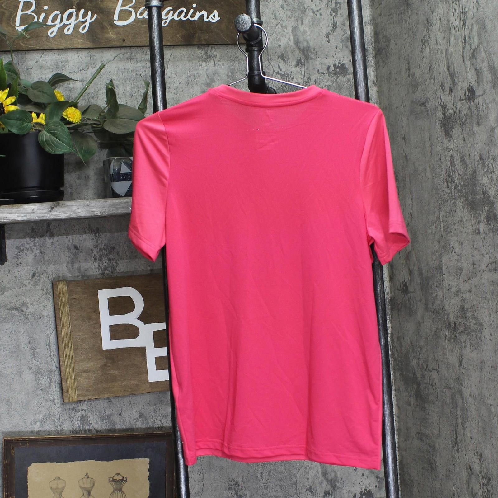 Reebok Nwt Reebok Tee Pullover Shirt Top 100205295 Bold Pink M Size M / US 6-8 / IT 42-44 - 2 Thumbnail