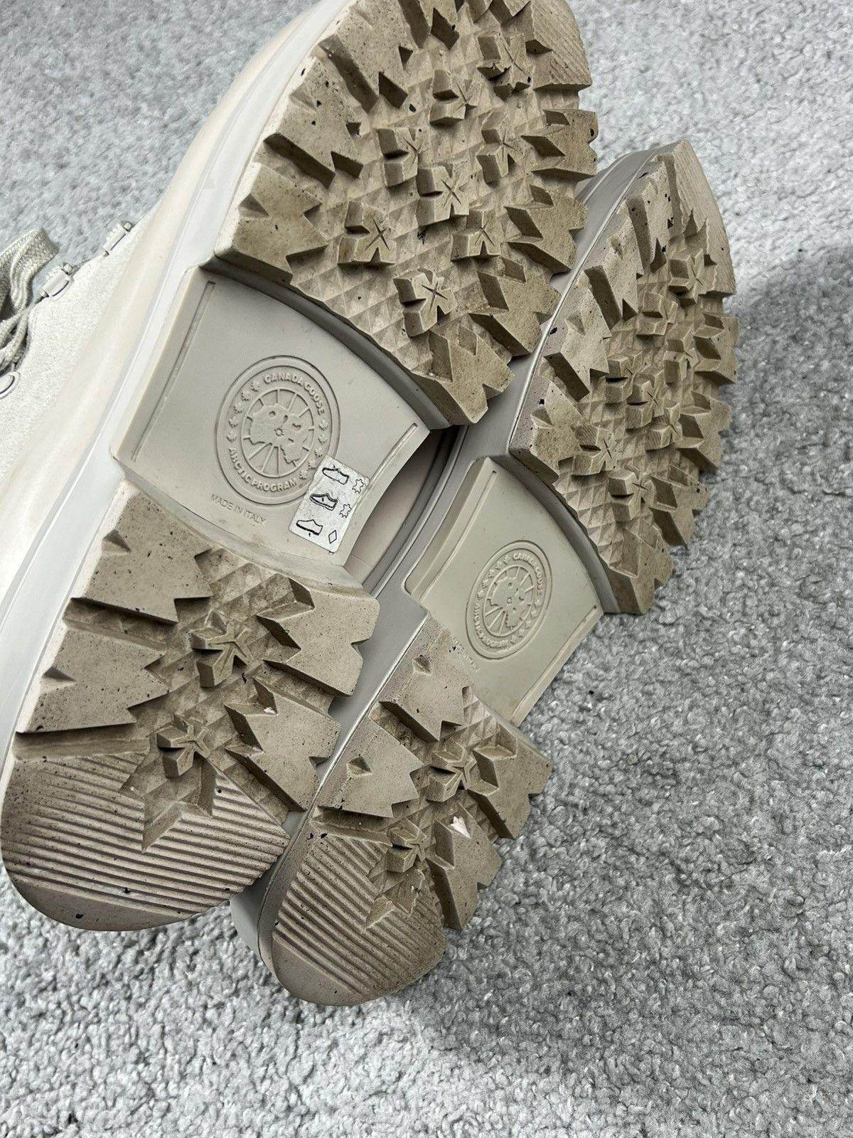 Canada Goose Canada Goose White Suede Journey Hiking Boots Size 9 Size US 9 / EU 42 - 11 Thumbnail