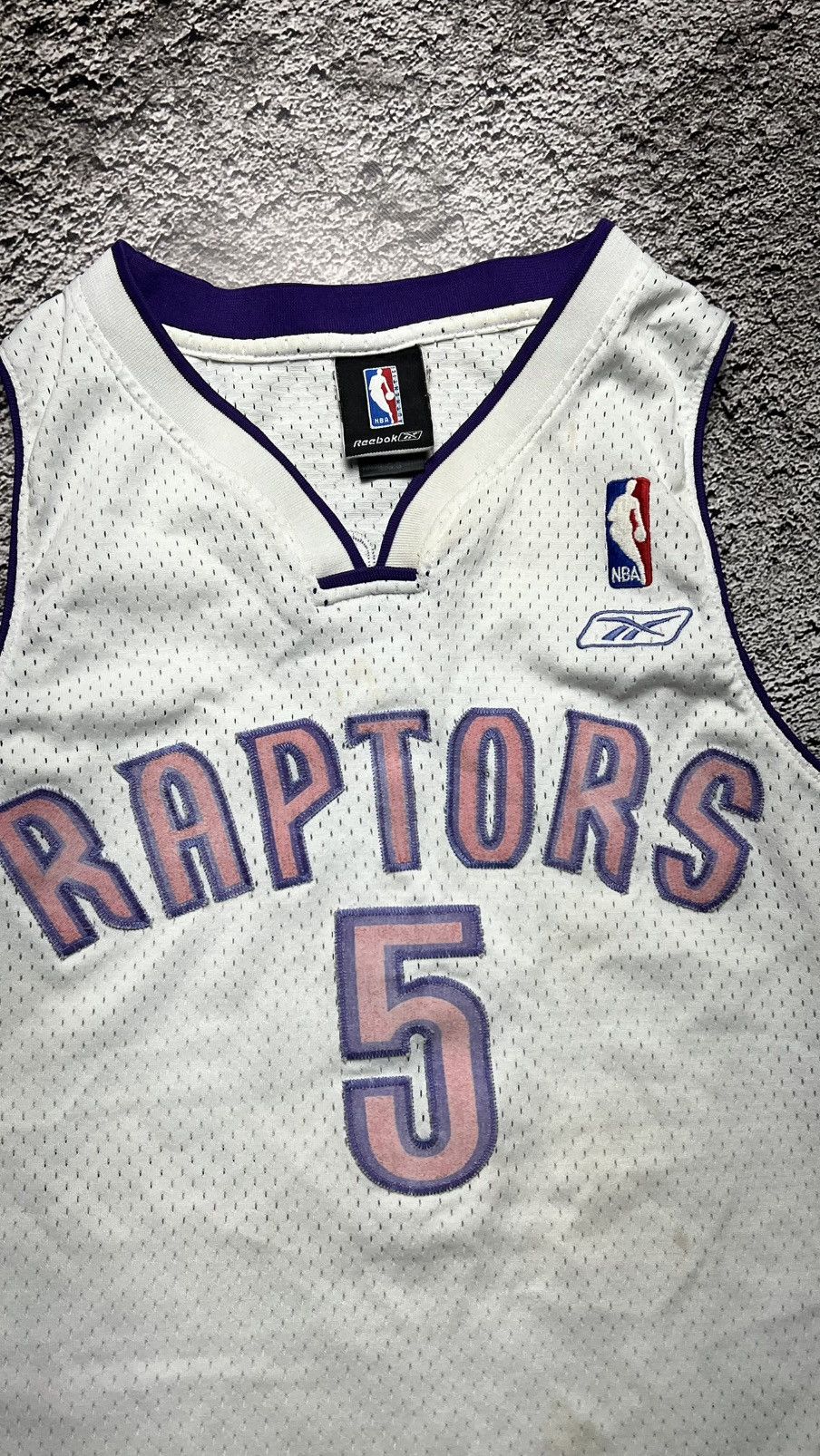 Reebok RARE‼️VTG 90’s Toronto Raptors NBA Jalen Rose reebok jersey Size US L / EU 52-54 / 3 - 2 Thumbnail