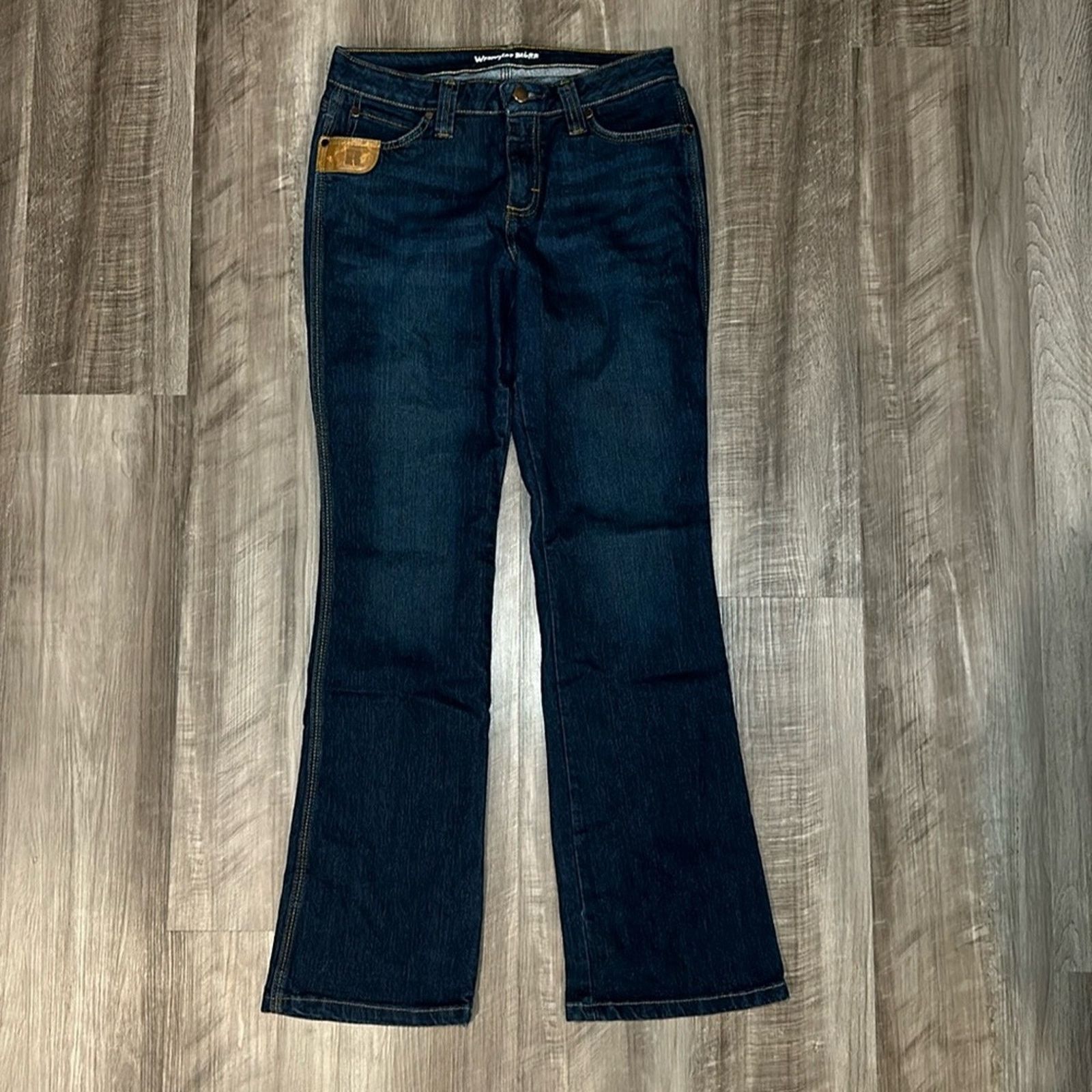 Wrangler Wrangler Riggs Strong Boot Cut Work Jeans - 6 Size 28" / US 6 / IT 42 - 1 Thumbnail