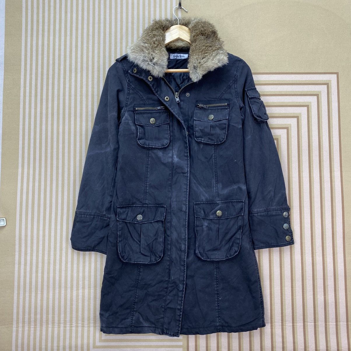 Angel Blue 🫶Japanese Brand Layla Rose Multi Pocket Faux Furr Collar Size M / US 6-8 / IT 42-44 - 1 Thumbnail