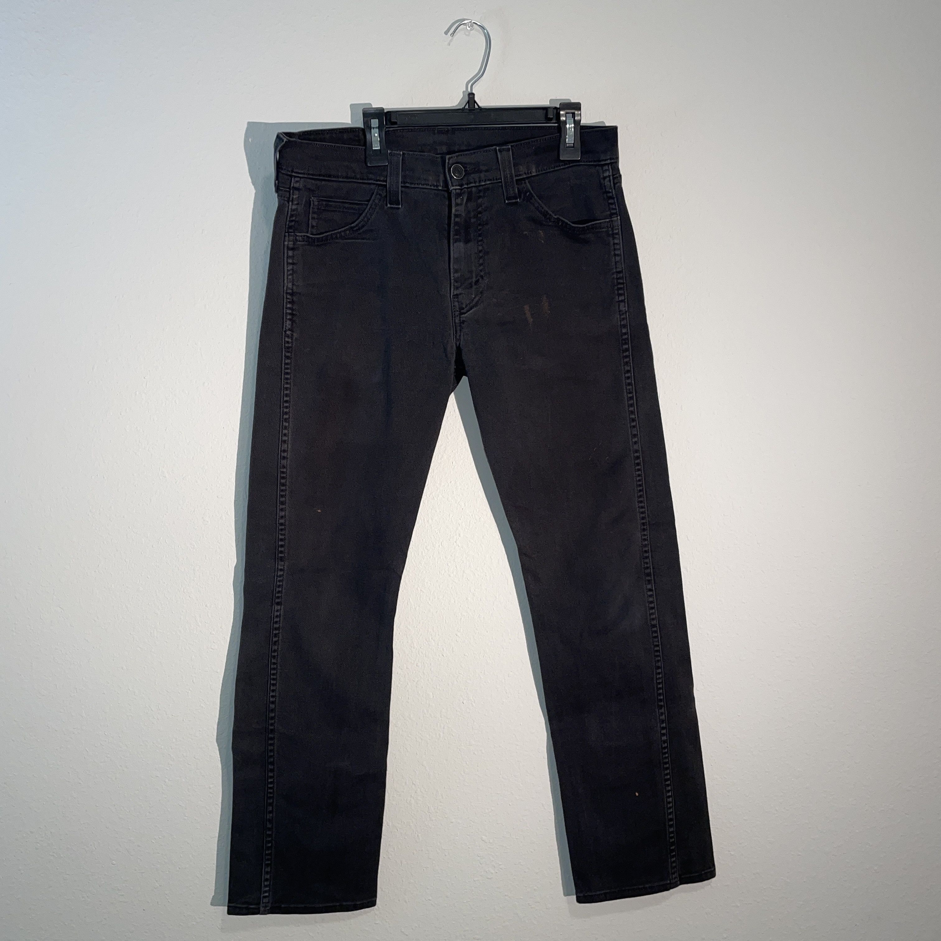 Levi's Vintage Clothing Black Levis Jeans 513 30x30 Black Tag Size US 30 / EU 46 - 1 Thumbnail
