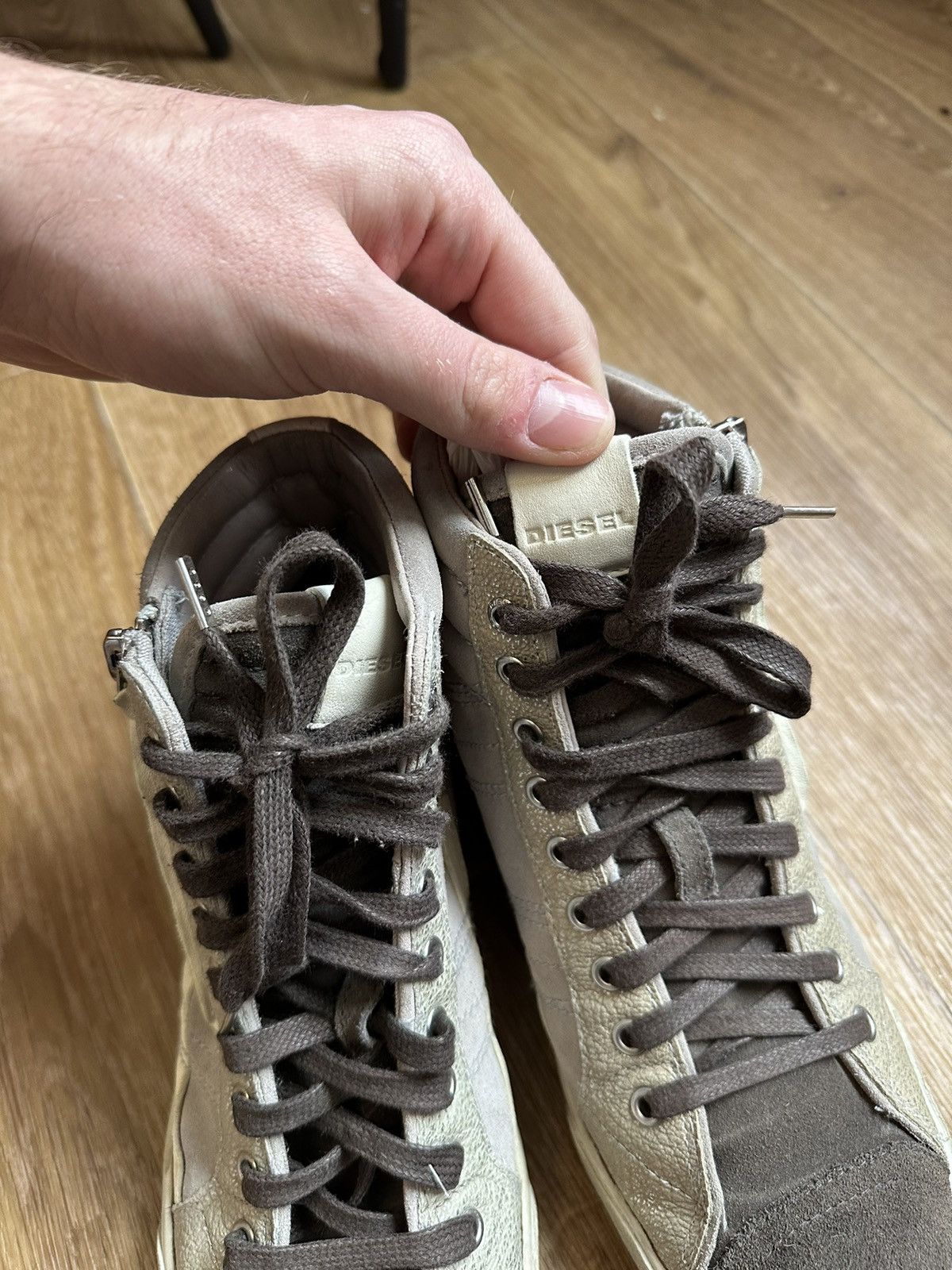 Hysteric Glamour Vintage Rare Maison Margiela Style Diesel Sneakers Size US 8.5 / IT 38.5 - 4 Thumbnail