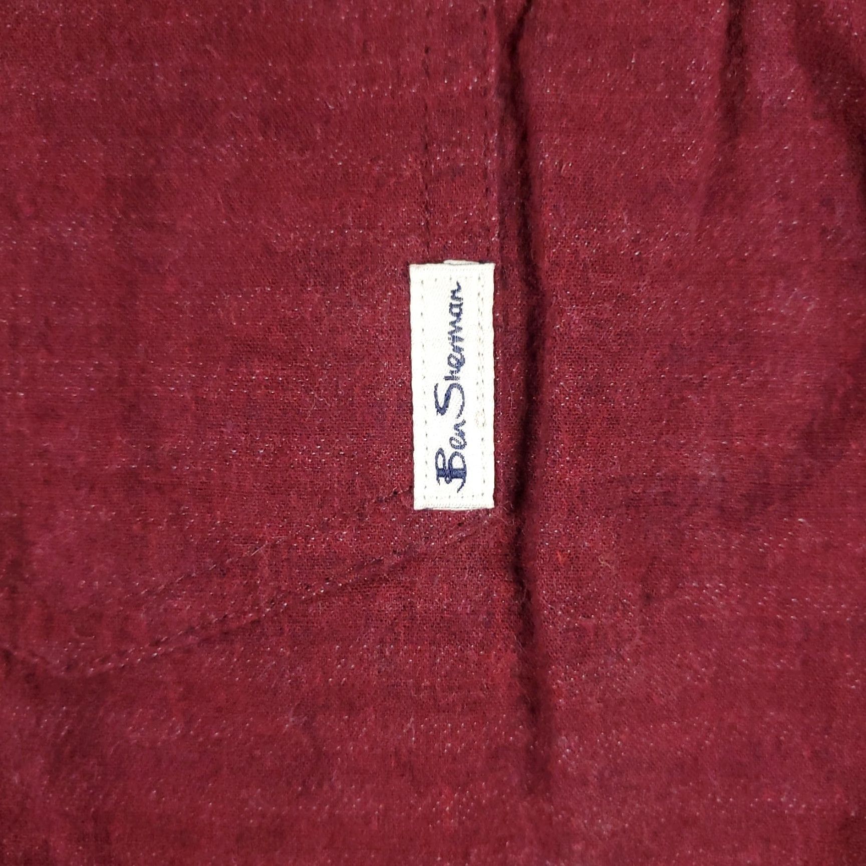 Ben Sherman Ben Sherman Shirt Mens M Red Button-Up Long Sleeve Casual Button-Up Shirt Mens Red Ben Sherman Size US M / EU 48-50 / 2 - 2 Thumbnail