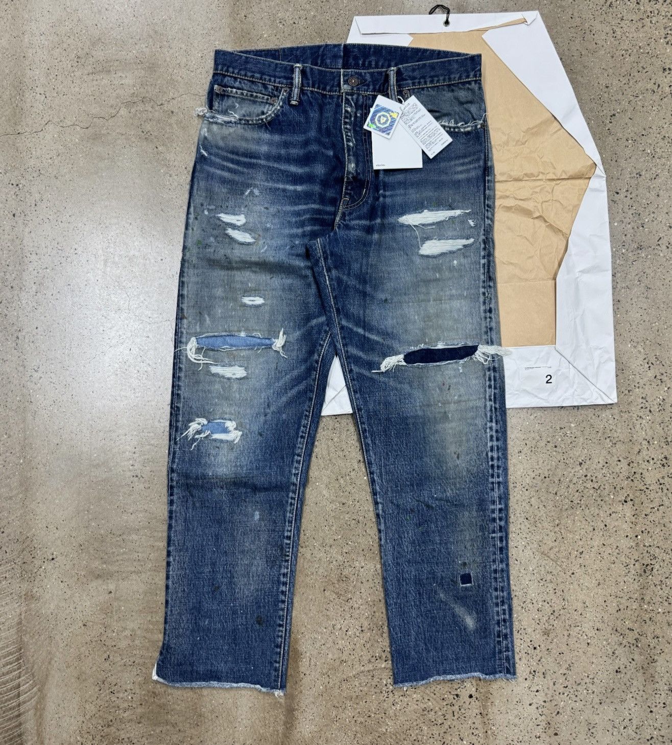 Visvim Visvim 19ss Journeyman Pants Tacked Crash JM Size US 34 / EU 50 - 1 Thumbnail