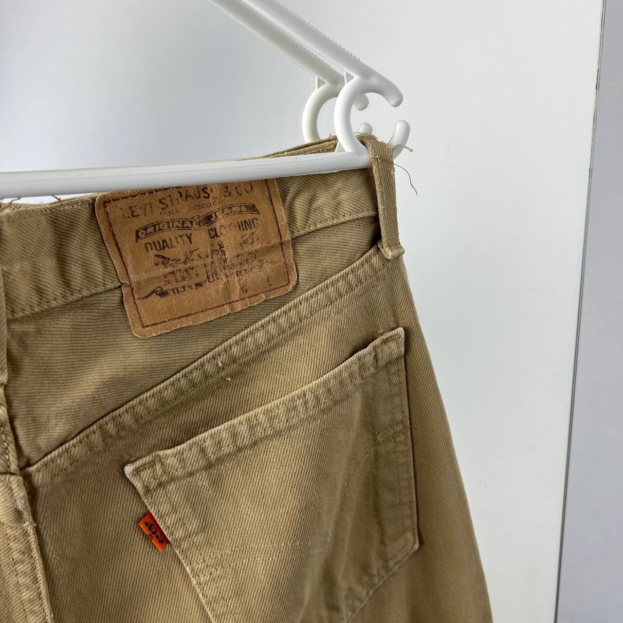 Levi's Y2K Distressed Levi’s Orange Tag Vintage Pants Jeans Baggy Size US 32 / EU 48 - 4 Thumbnail