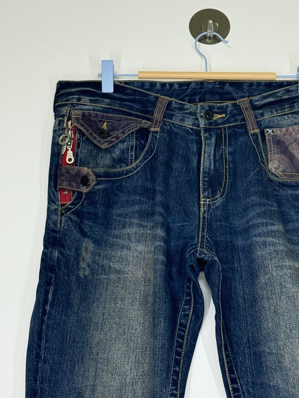 If Six Was Nine × Tornado Mart × semanticdesign Flare Zipper Pocket SEMANTIC DESIGN Boot Cut Denim Size US 34 / EU 50 - 4 Thumbnail