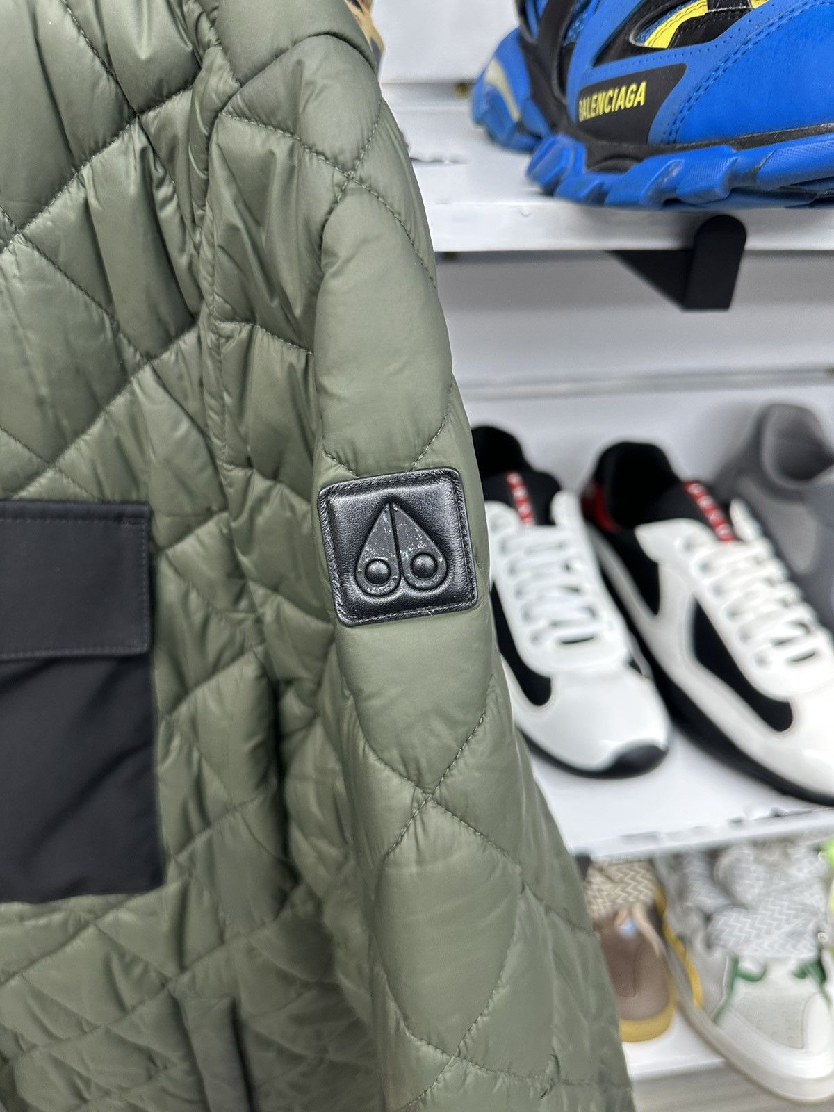 Moose Knuckles Moose Knuckles Statewood jacket diamond-quilted Down Green Size US XL / EU 56 / 4 - 3 Thumbnail