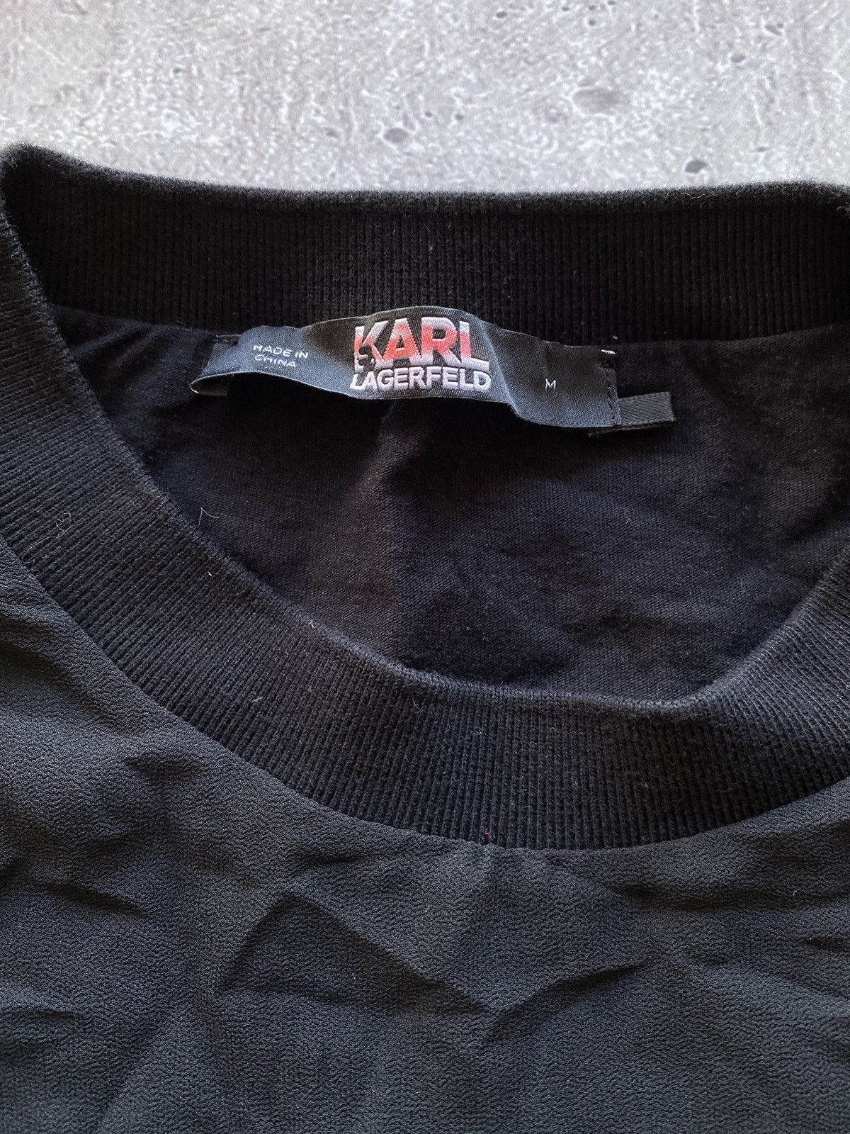 Designer Rare Karl Lagerfeld Maxi Dress Big logo Designer Size M / US 6-8 / IT 42-44 - 4 Thumbnail