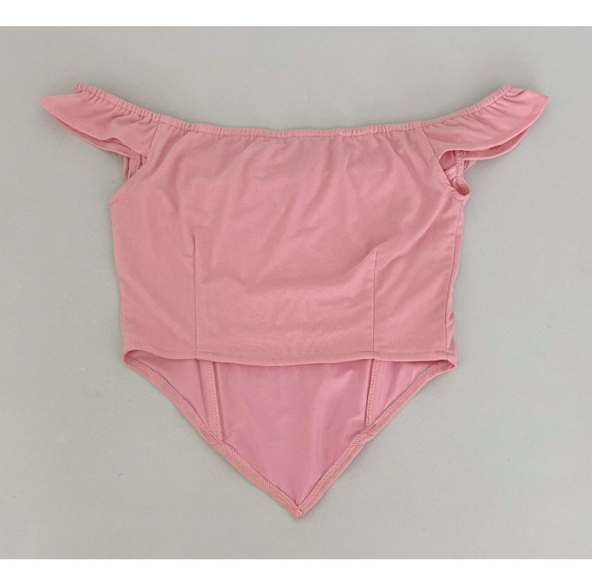 Japanese Brand Tiger Mist Pink Pastel Mesh Corset Crop Top Blouse Size S 🎀✨ Size S / US 4 / IT 40 - 3 Thumbnail