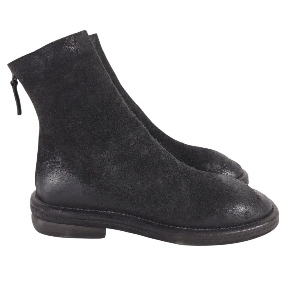 Marsell Marsell Distressed Suede Back Zip Ankle Boots US 8 EU 38 Size US 8 / IT 38 - 4 Thumbnail