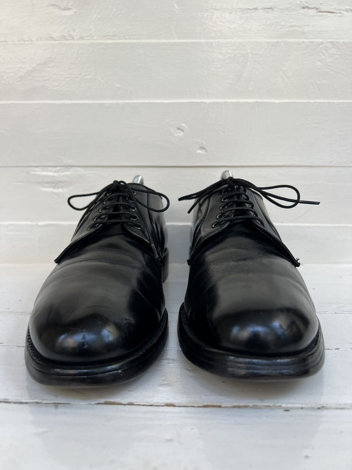 Brooks Brothers Brooks Brothers Oxfords Black Leather Derby Shoes Size US 7.5 / EU 40-41 - 5 Thumbnail
