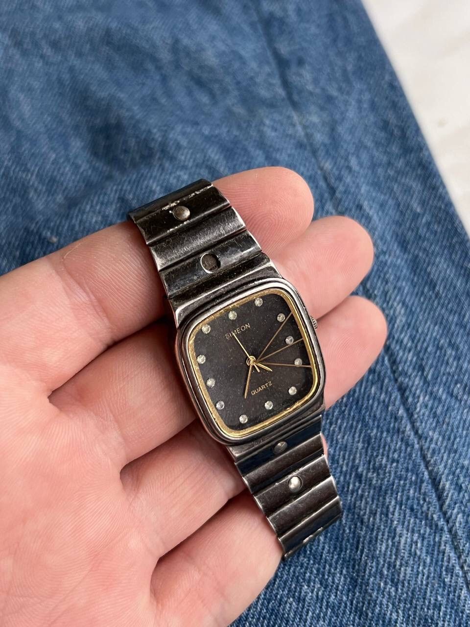 Designer × Japanese Brand × Vintage Simeon vintage watch Japan 80s bracelet Watches Size ONE SIZE - 2 Thumbnail