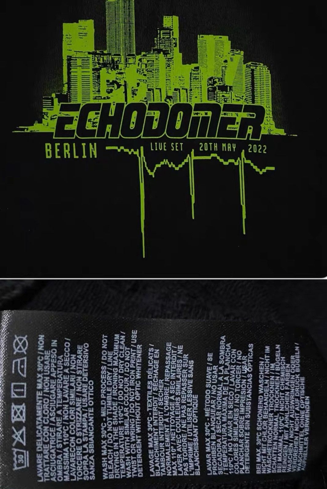Raf Simons Raf Simons 22aw city short-sleeved hoodie Size US L / EU 52-54 / 3 - 5 Thumbnail