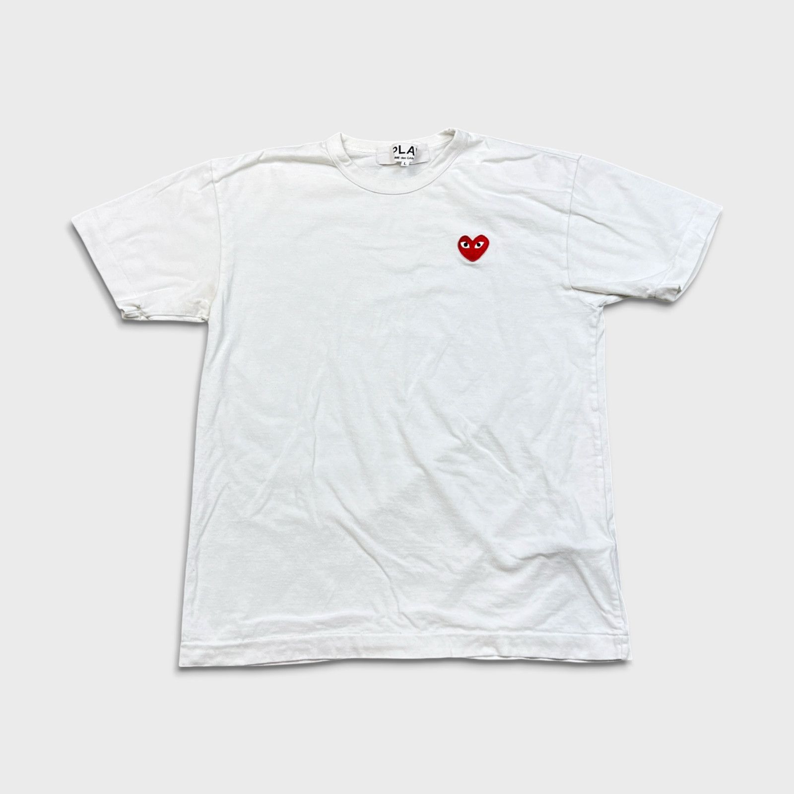 Comme des Garcons × Comme des Garcons PLAY Comme Des Garcons Play Shirt CDG Heart Short Sleeve Tee Size US S / EU 44-46 / 1 - 1 Thumbnail